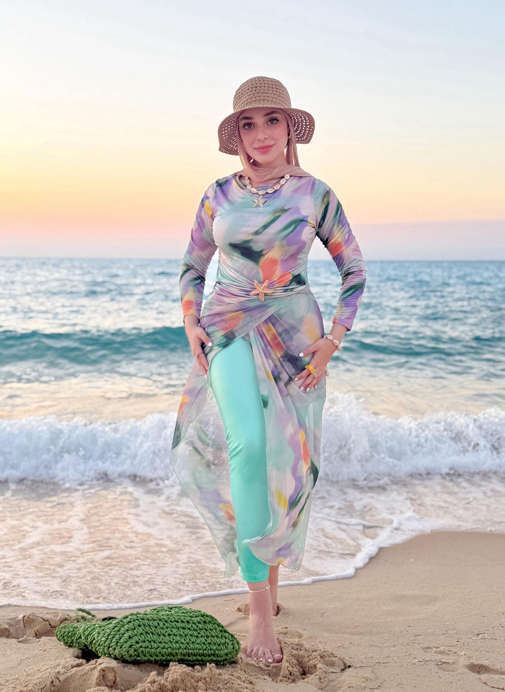 Starry vibes burkini
