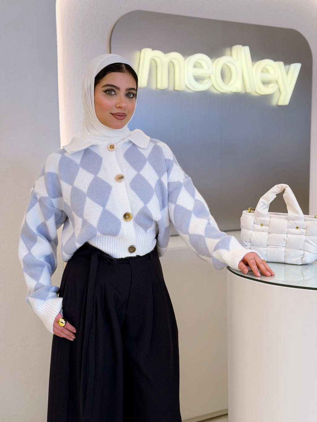 Fluffy Mohair Knitted Blouse