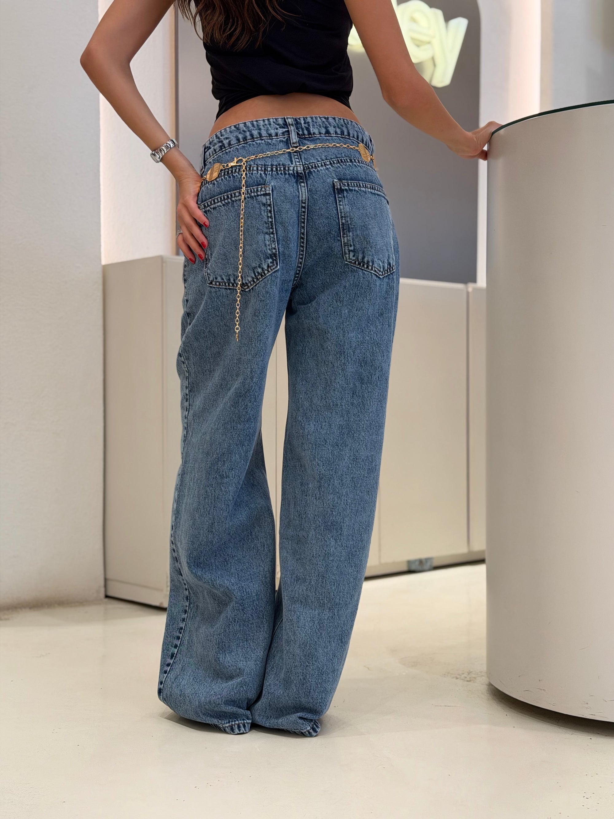 Losse wide-leg pants