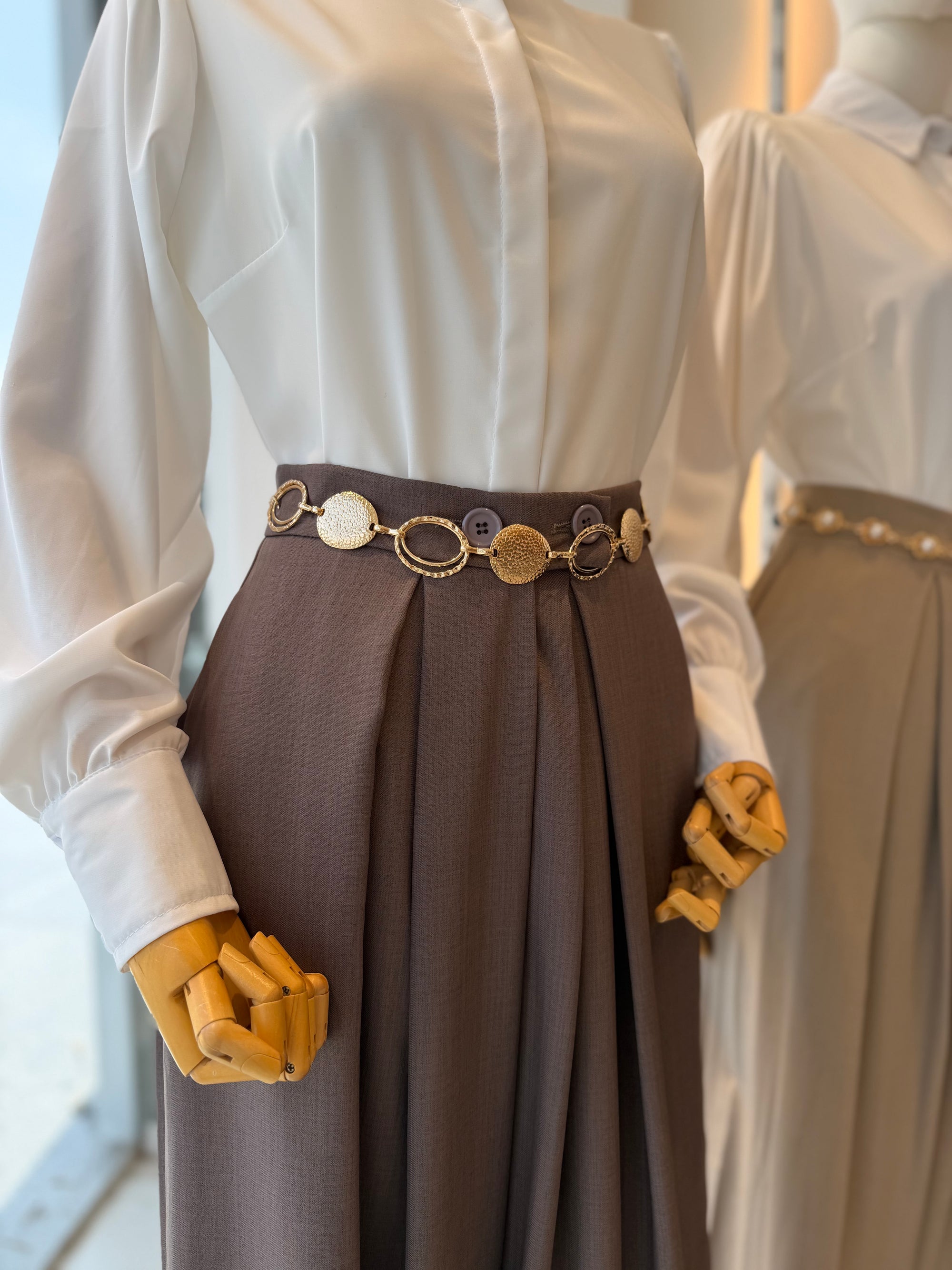 Iconic Classic Wide-Leg Pants