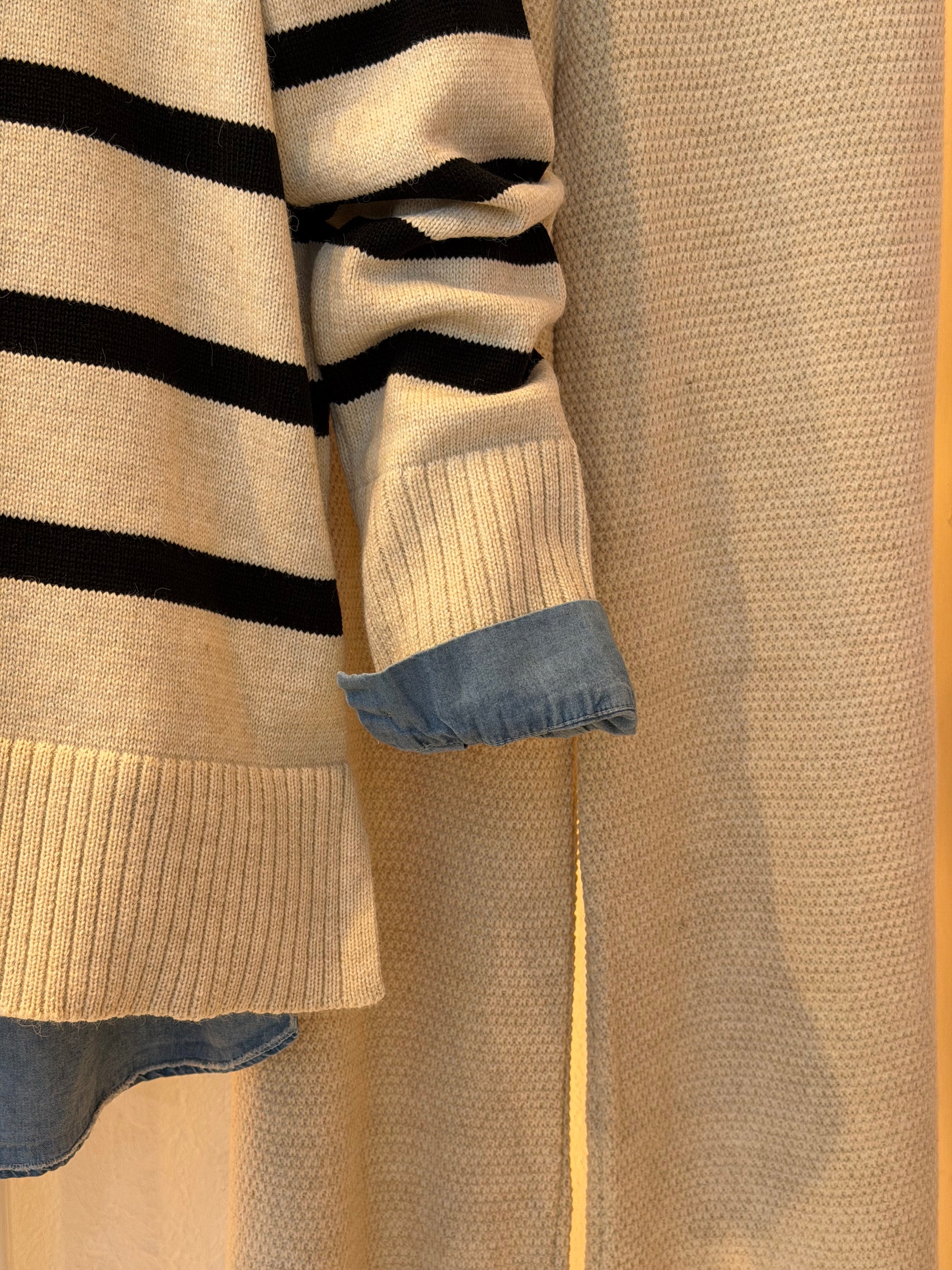 Stripes Knit Pullover