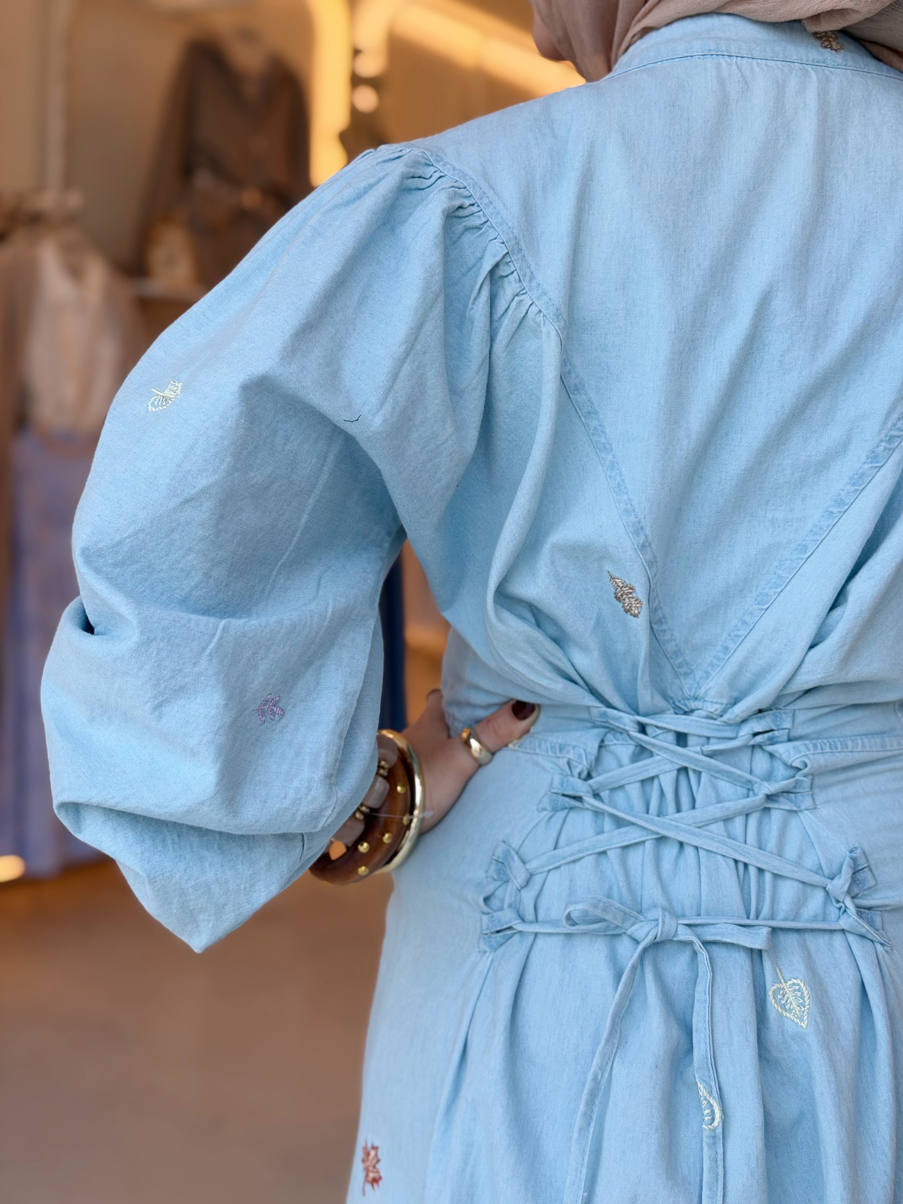 Autumn Denim Dress