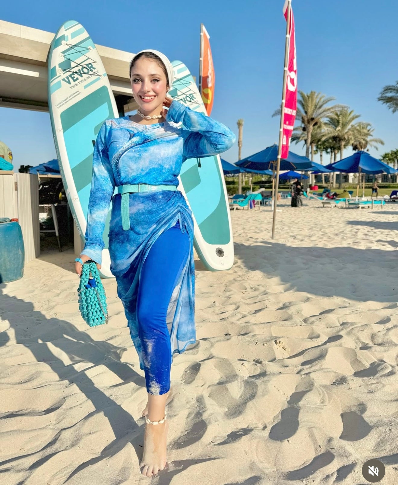 Glossy Mermaid Burkini