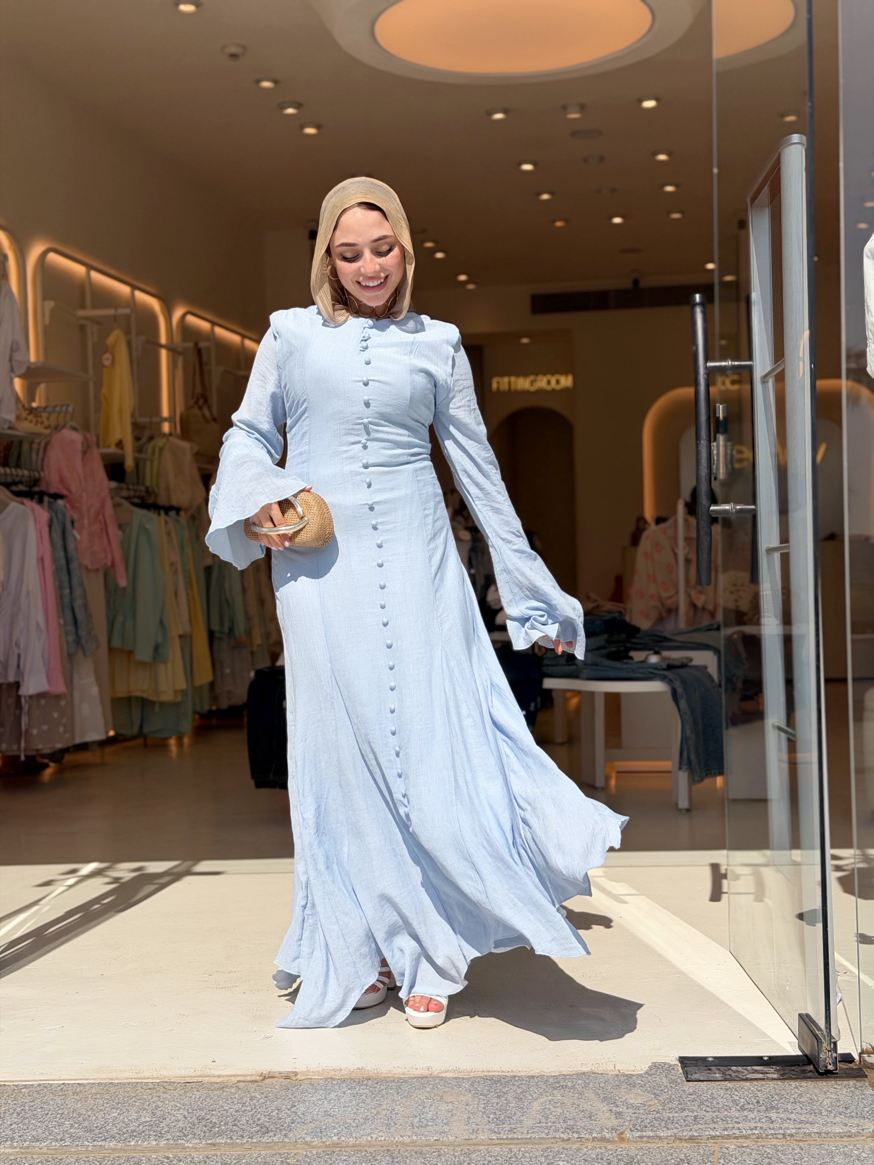 Snow White Gown (Baby Blue)