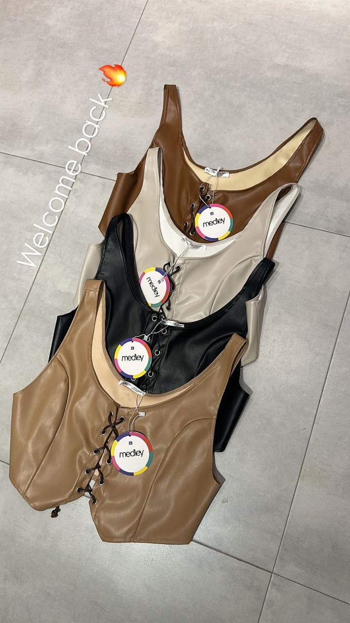 Leather Vest