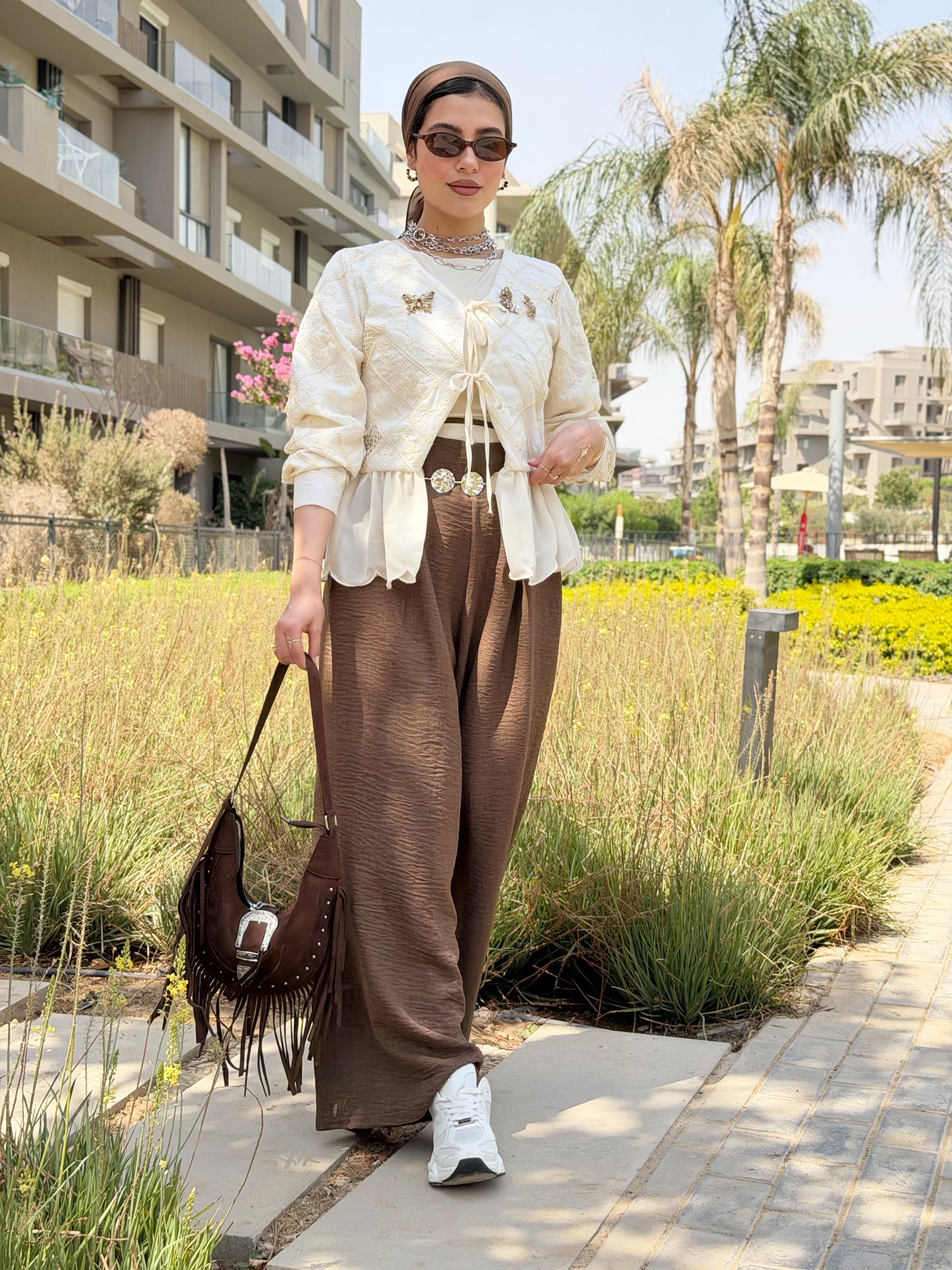Embellished Cardi-Blouse