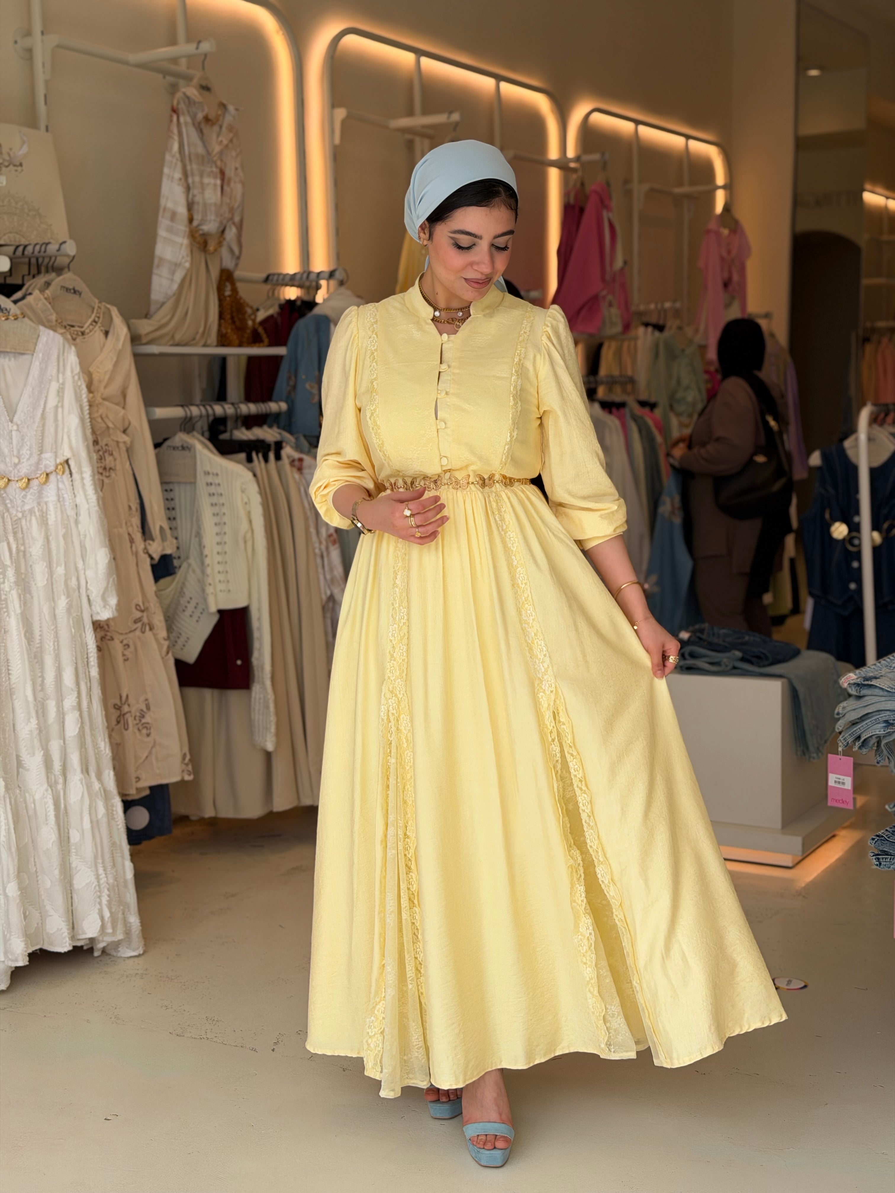 Soft Yellow Cinderella’s Dress