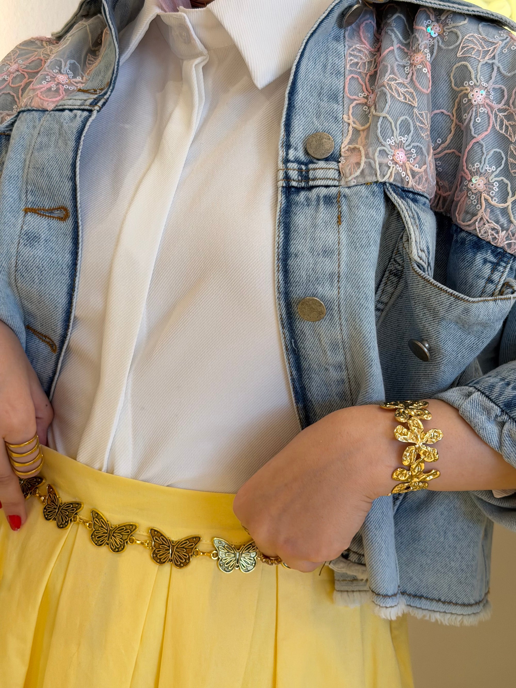 Butterfly Chain Belt ( oxede )