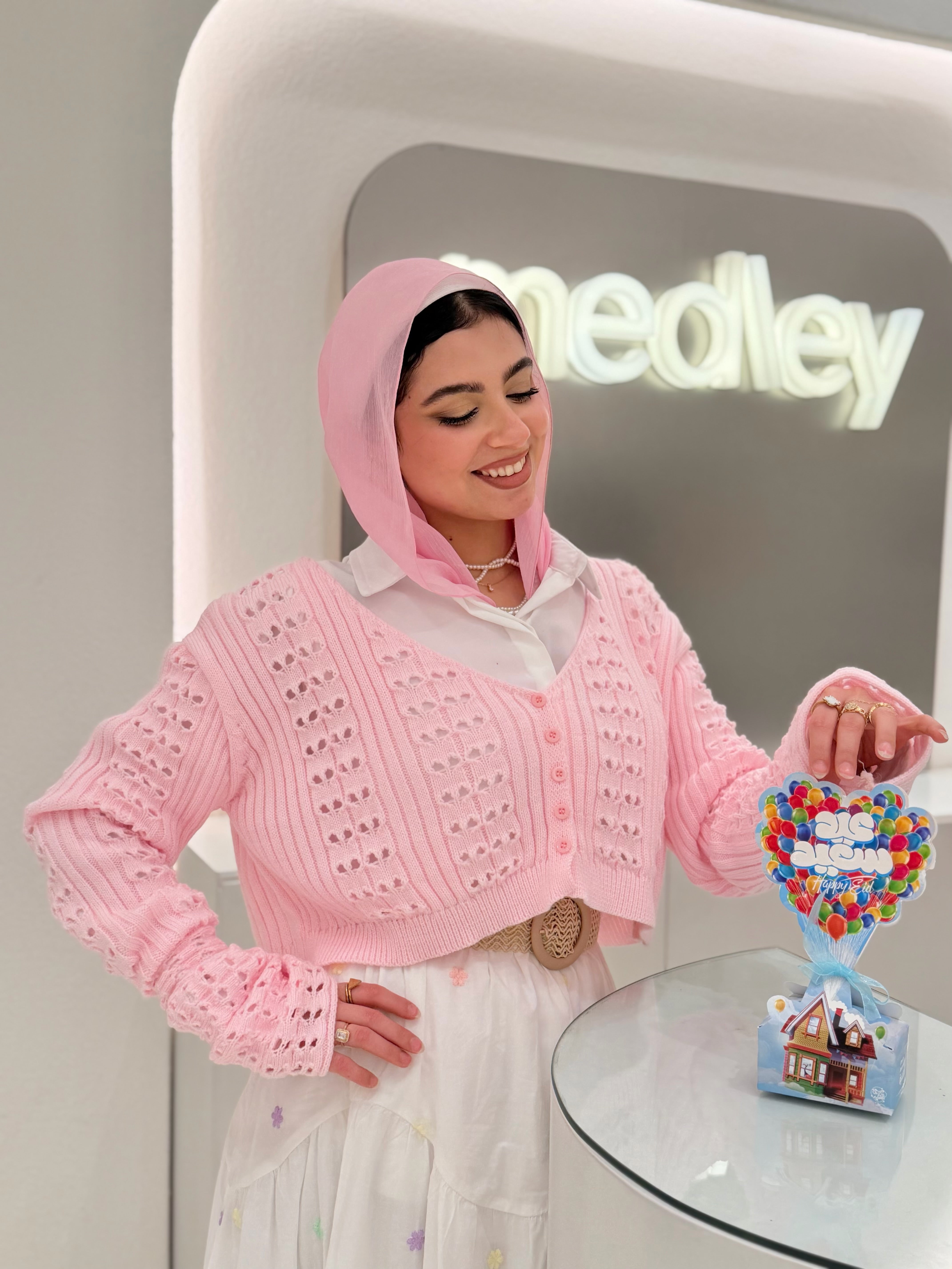Soft Cardigan ( Pink )