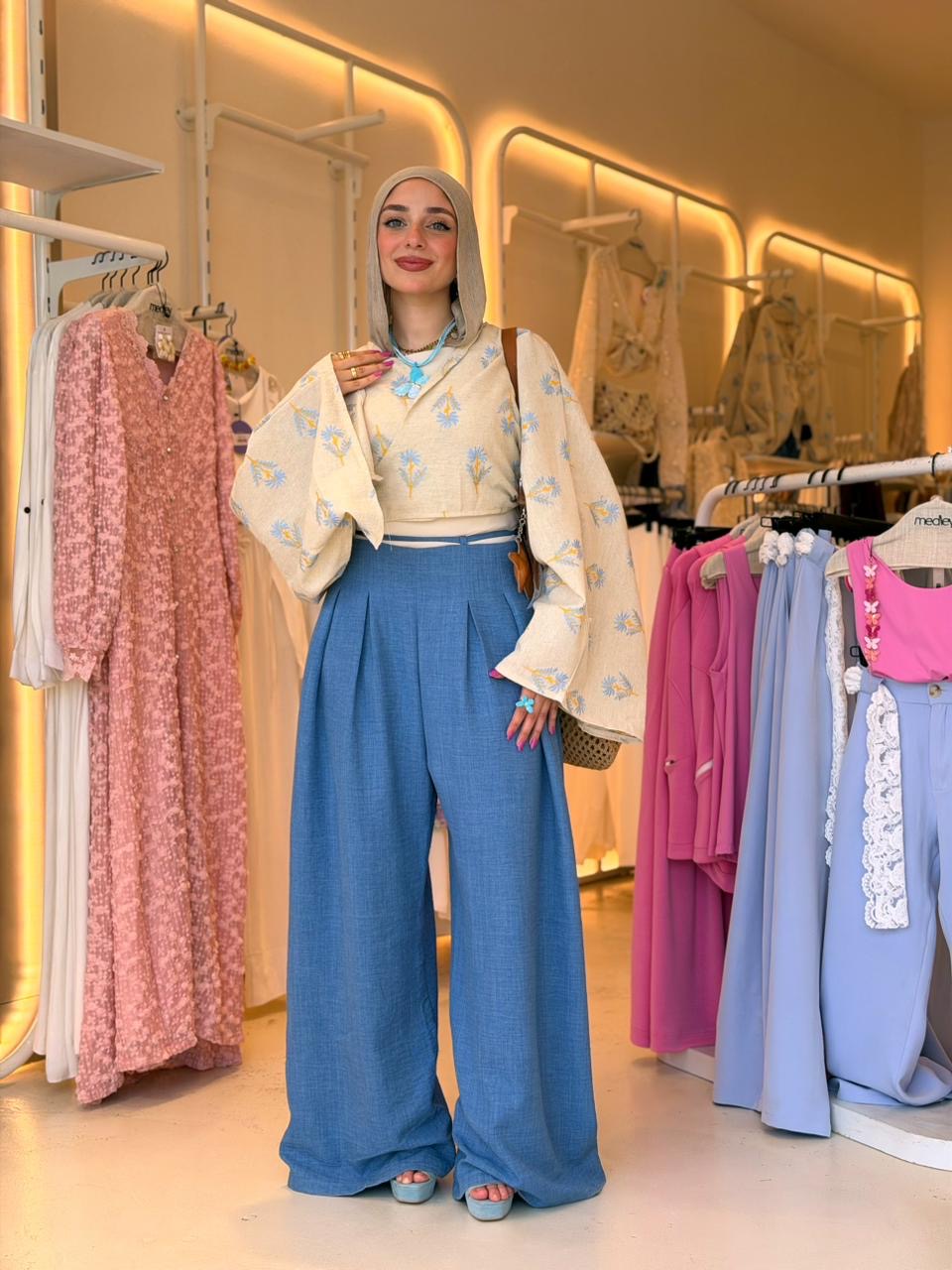 Casual Tight Waist Pants