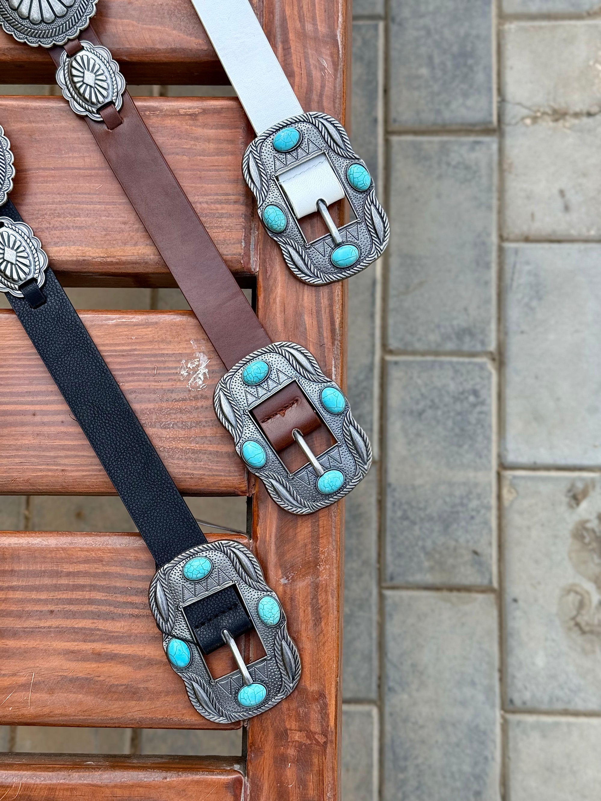 Turquesa Concho Belt 🌵