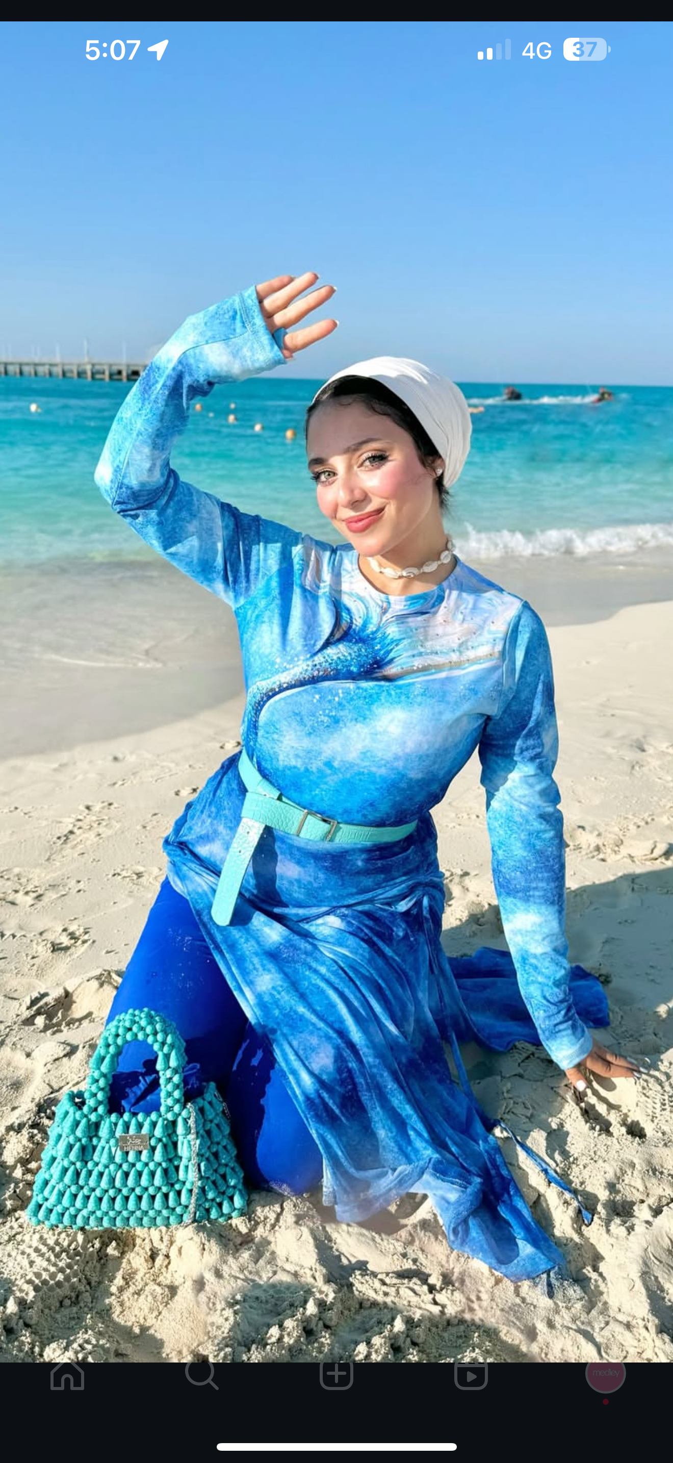 Glossy Mermaid Burkini