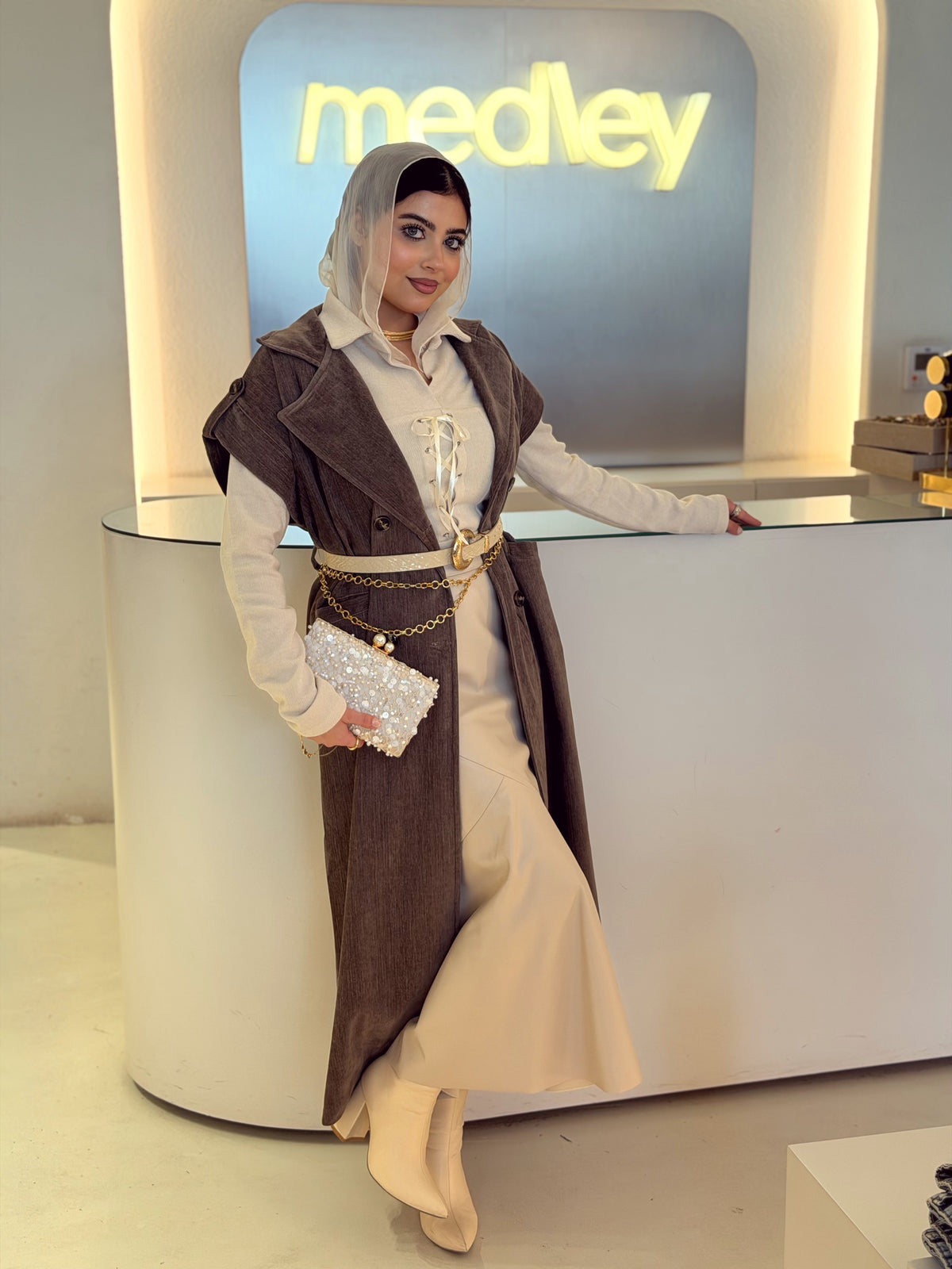French Trench Vest
