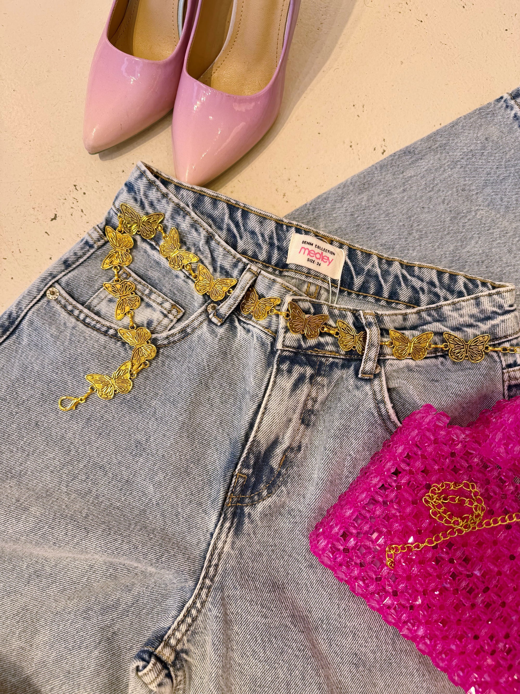 Butterfly Chain Belt ( oxede )