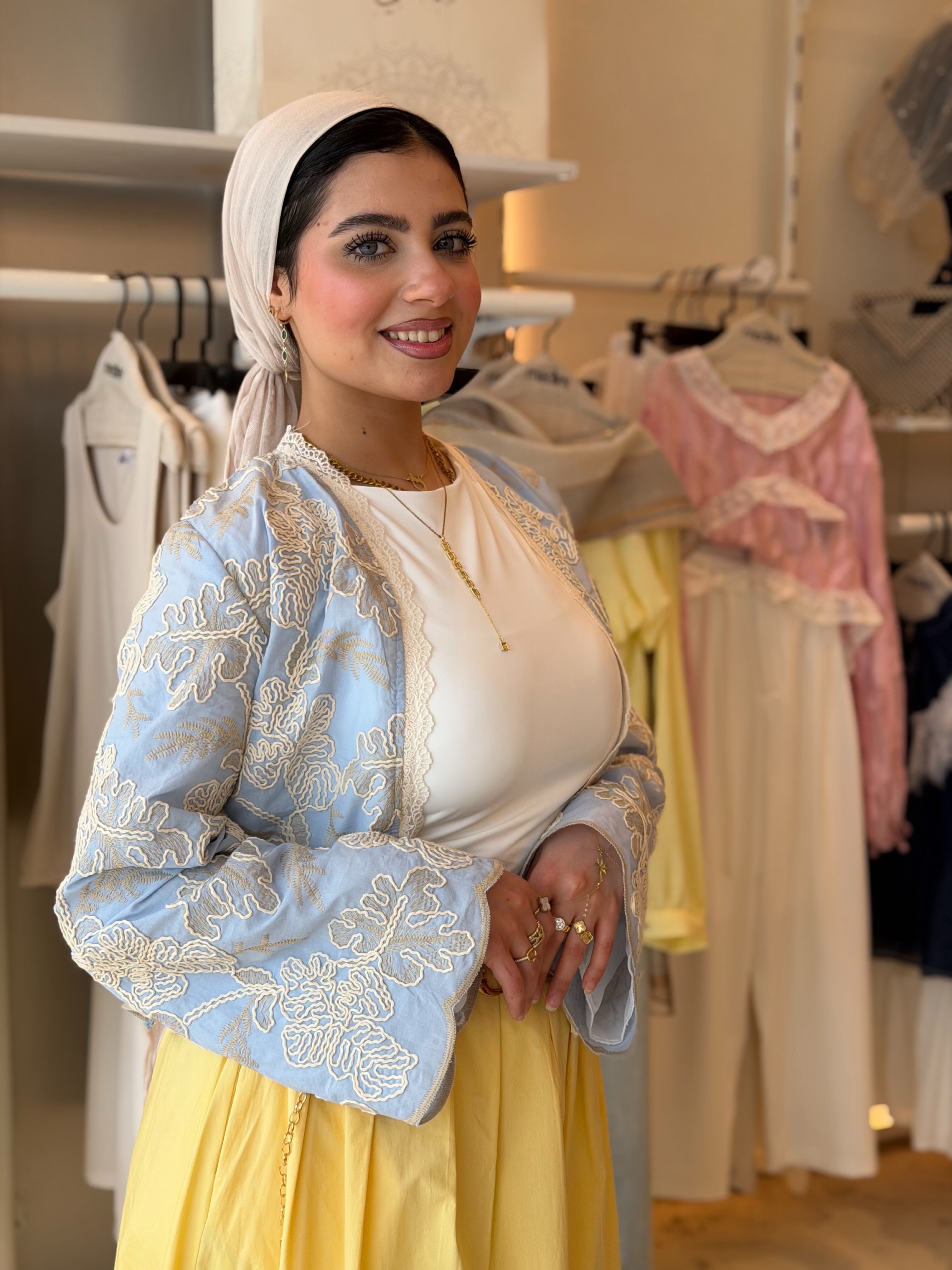 Spring Dream Cardigan (baby blue)