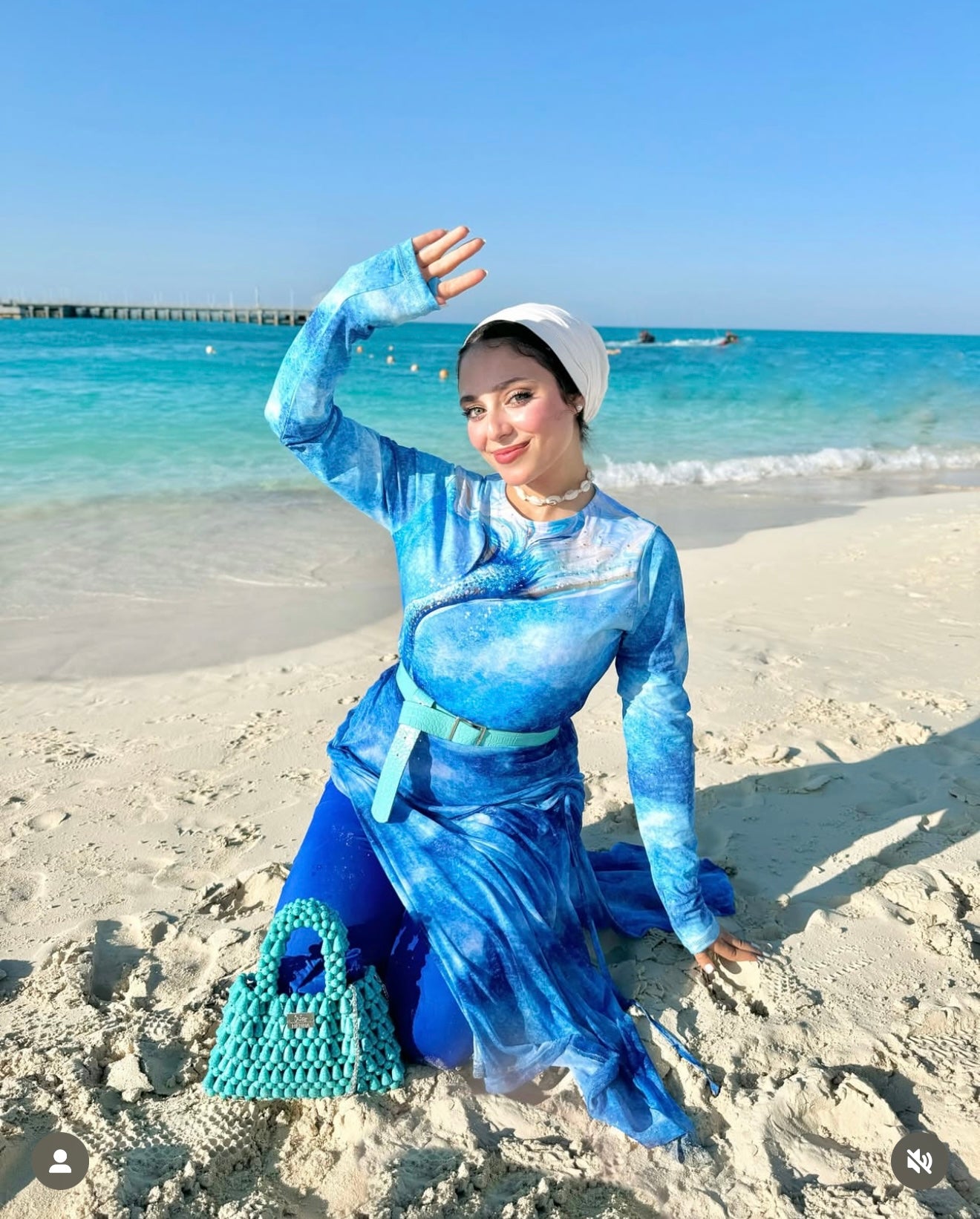 Glossy Mermaid Burkini