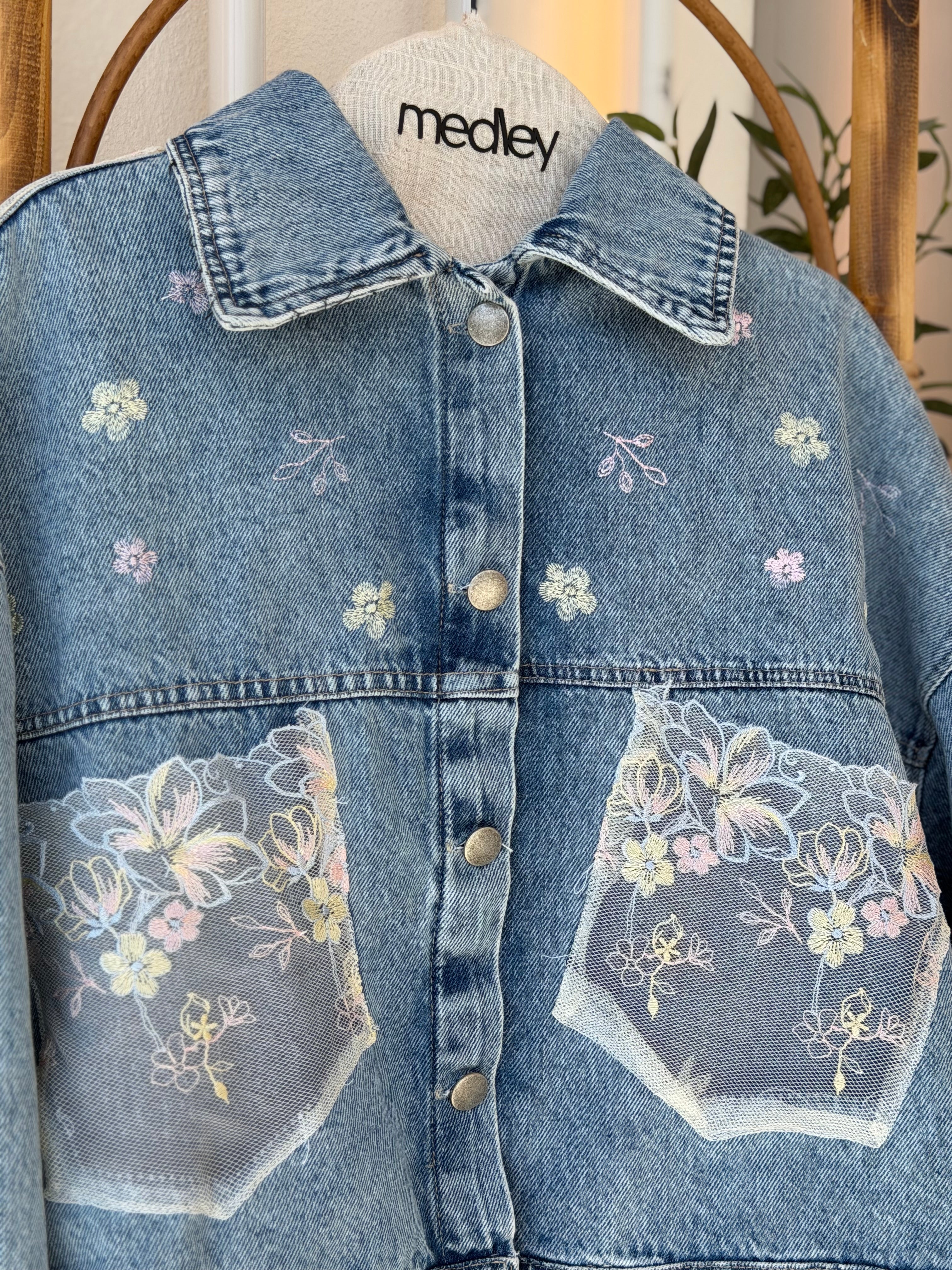 Wildflower Denim Jacket