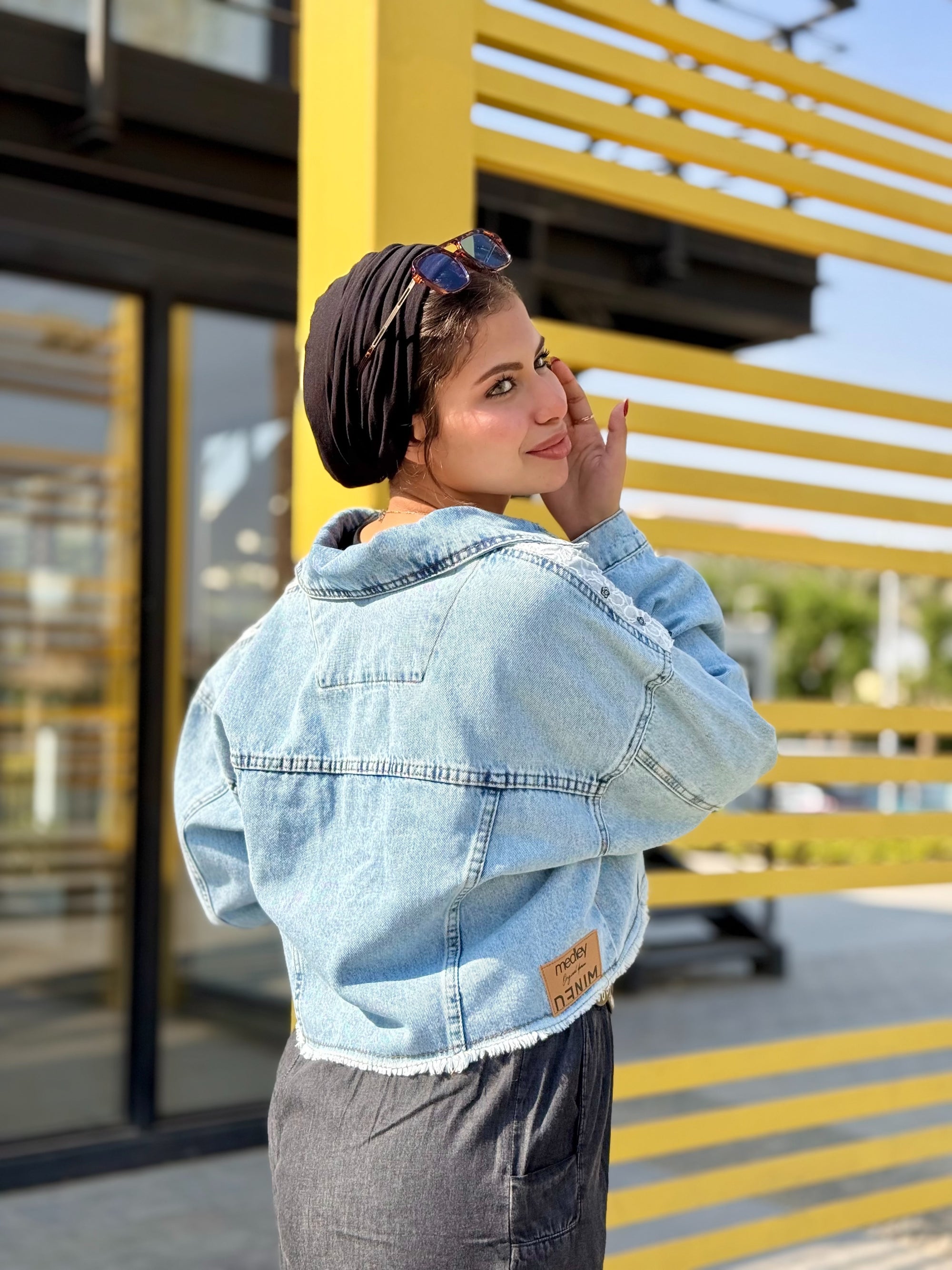 Daisy Edge Denim Jacket 🌸