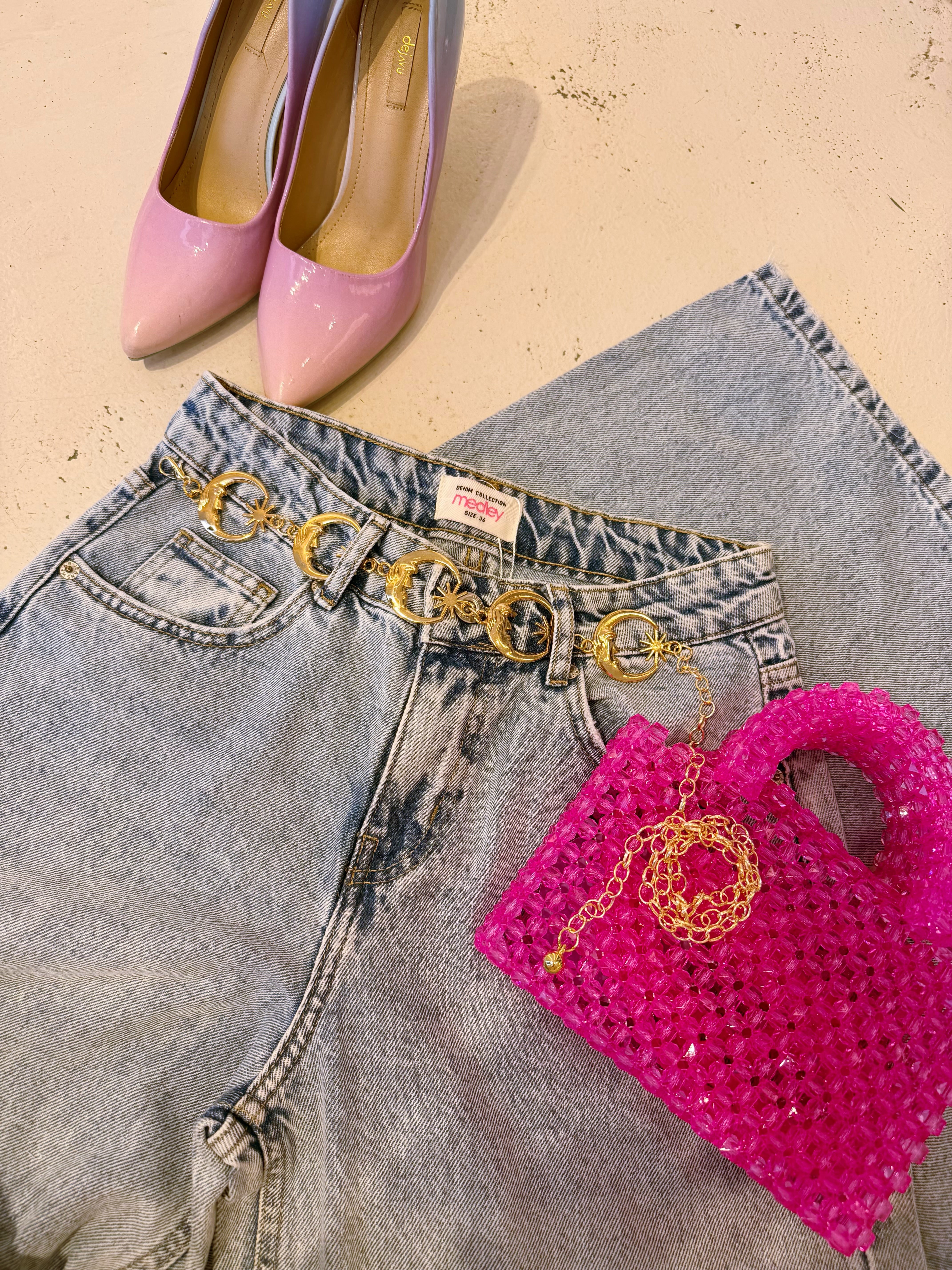 Moon Charm Belt