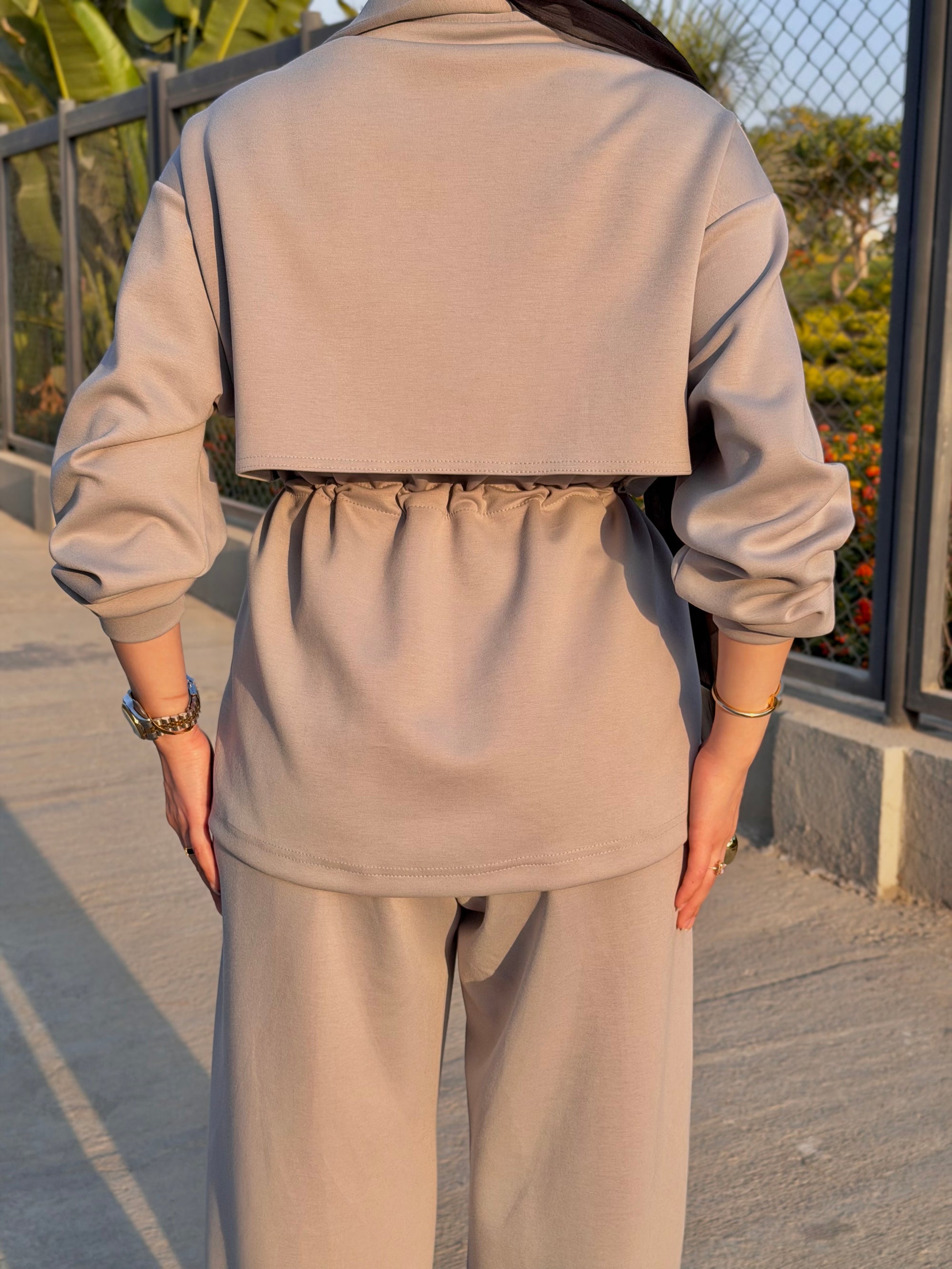 Oysho Set ( stone grey )