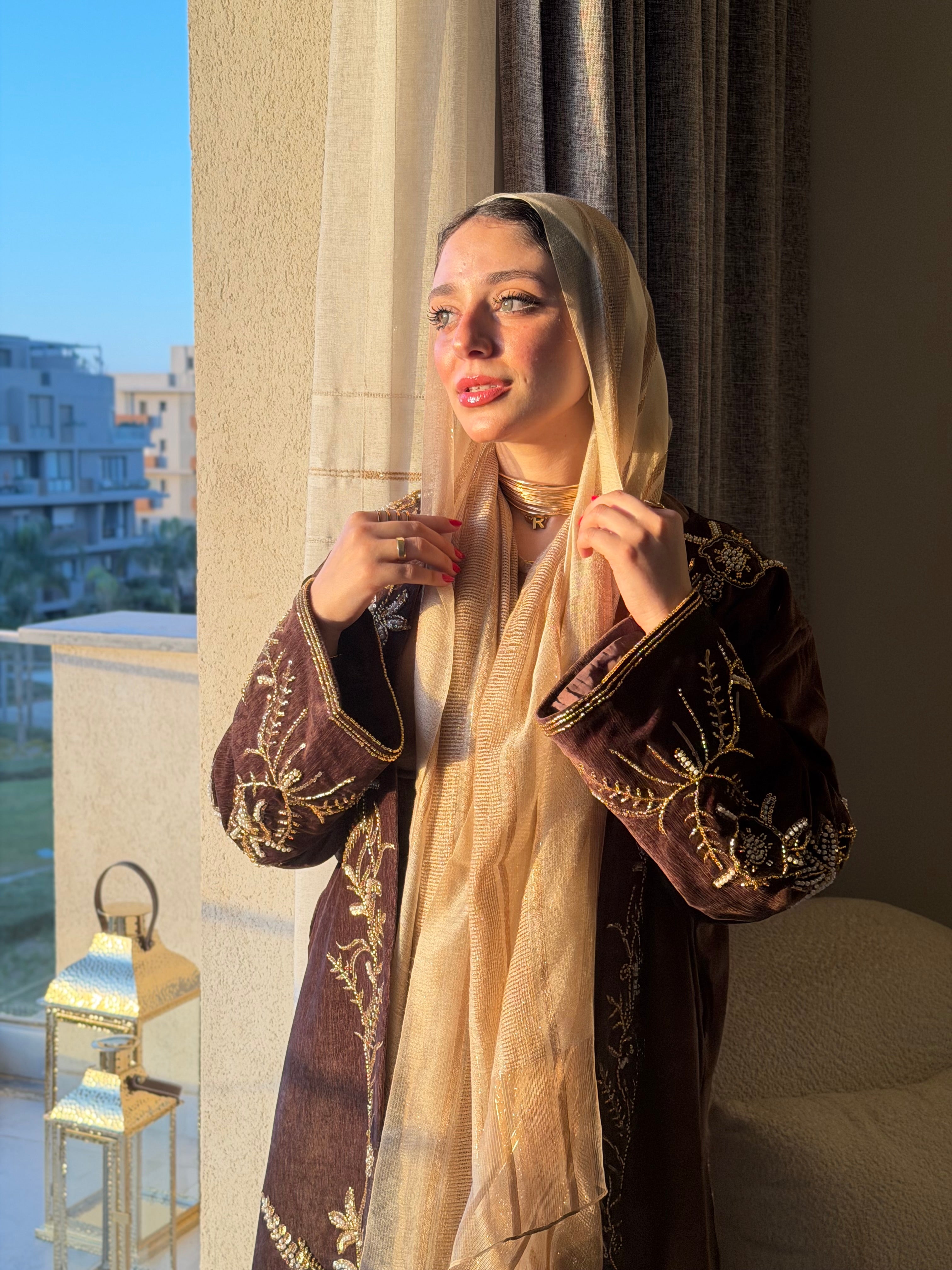 Golden Hour Abaya