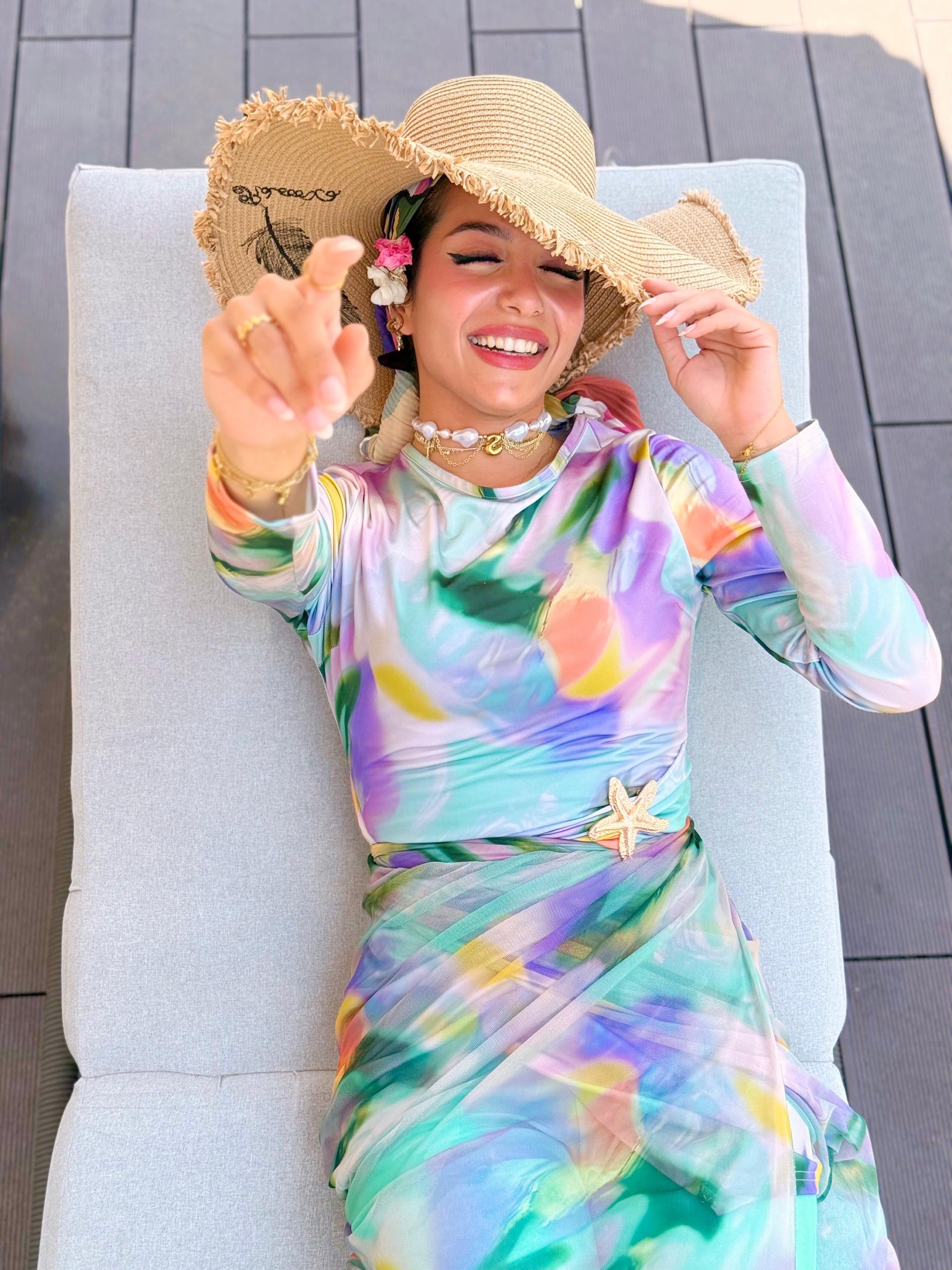 Starry vibes burkini