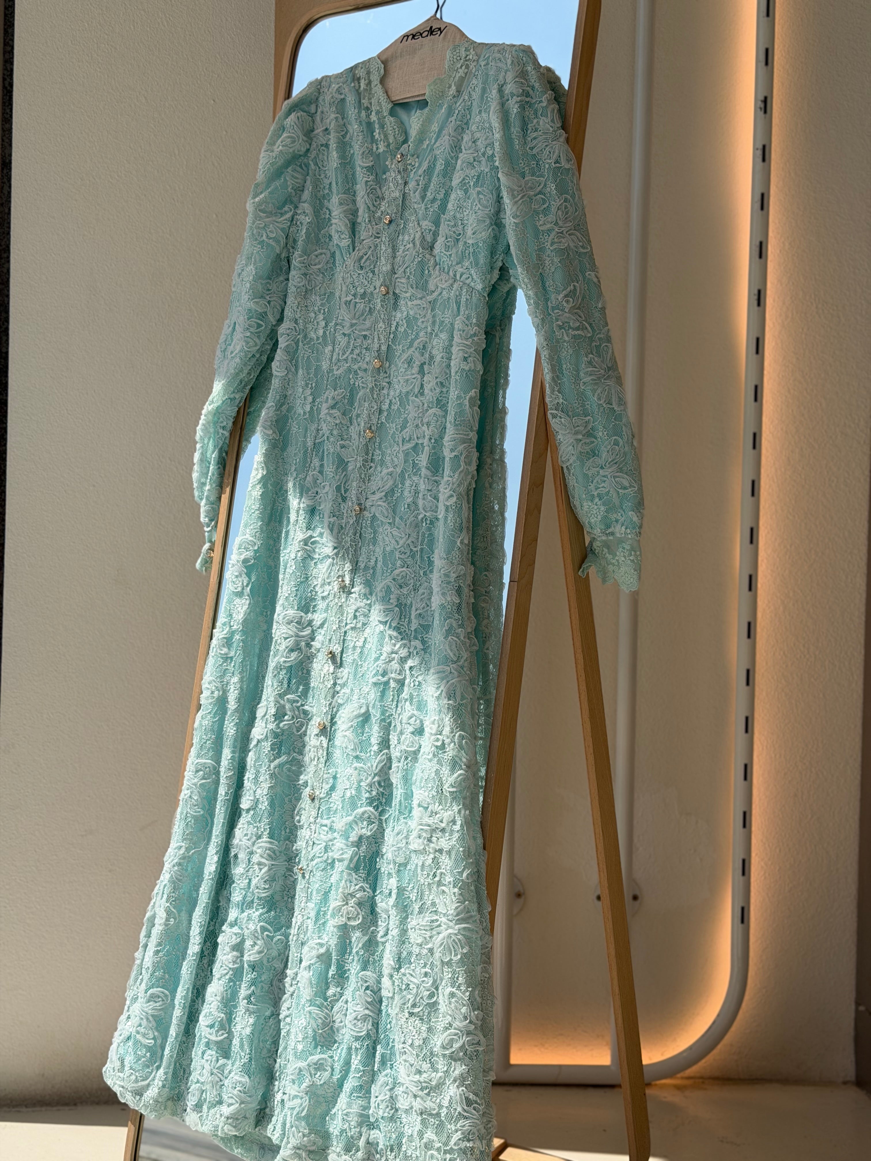 Butterfly Muse Gown (Turquoise)