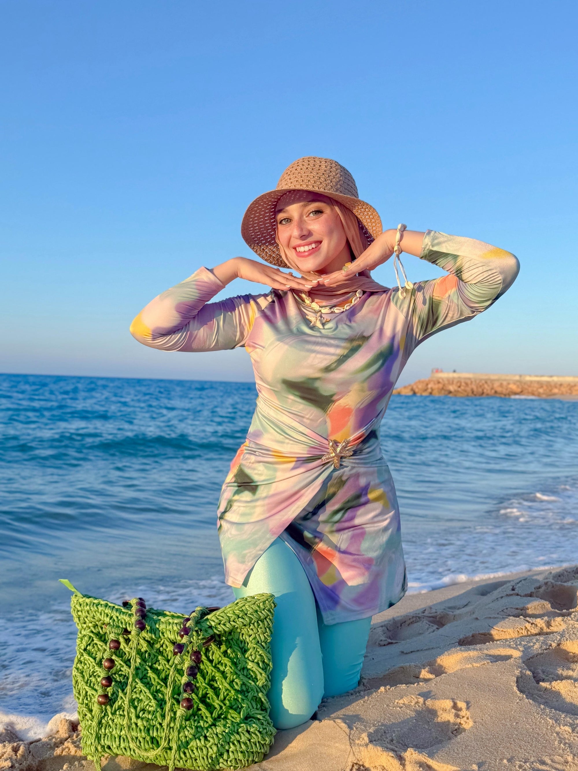 Starry vibes burkini