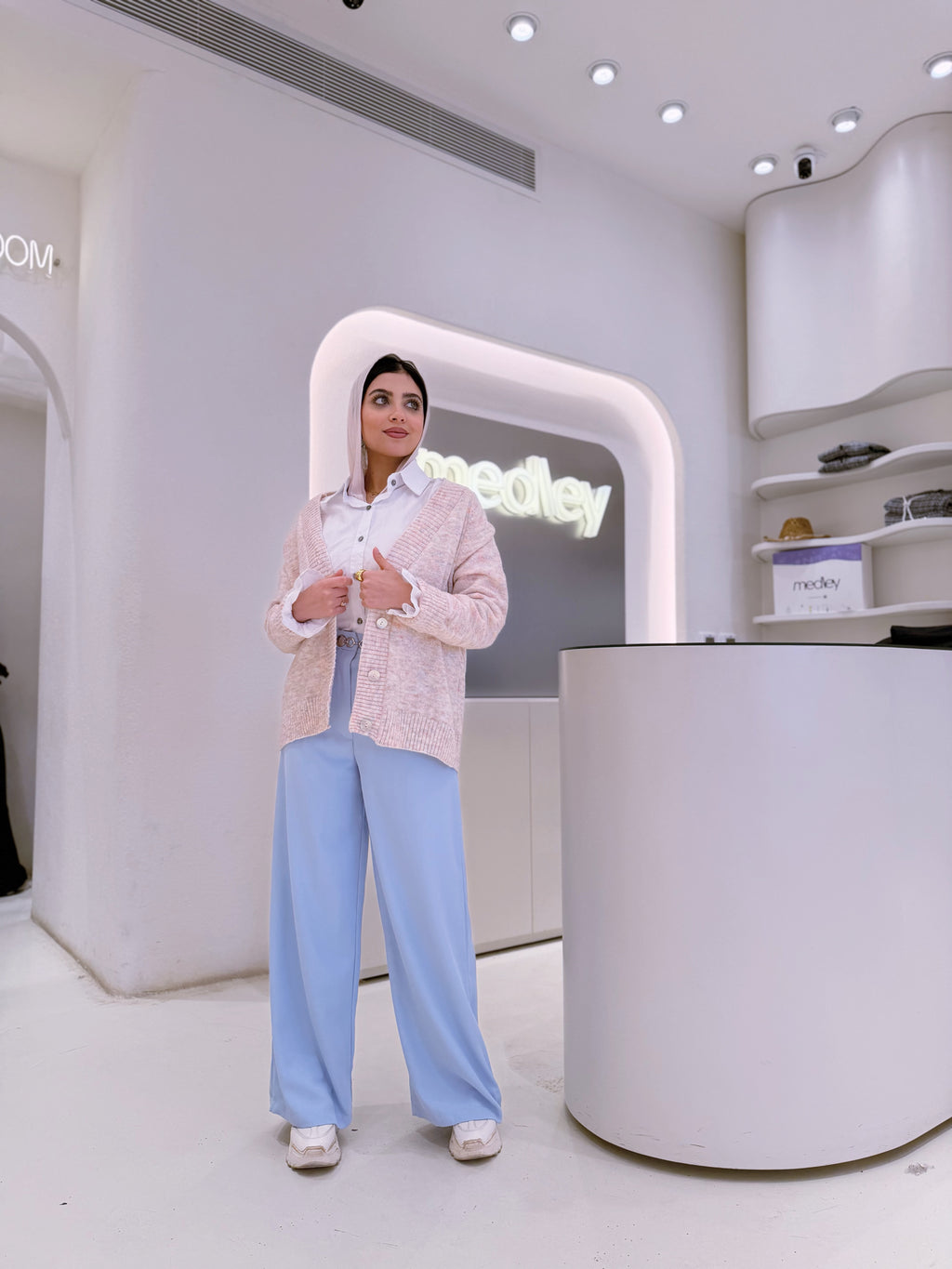 Mohair cardigan ( rainbow)