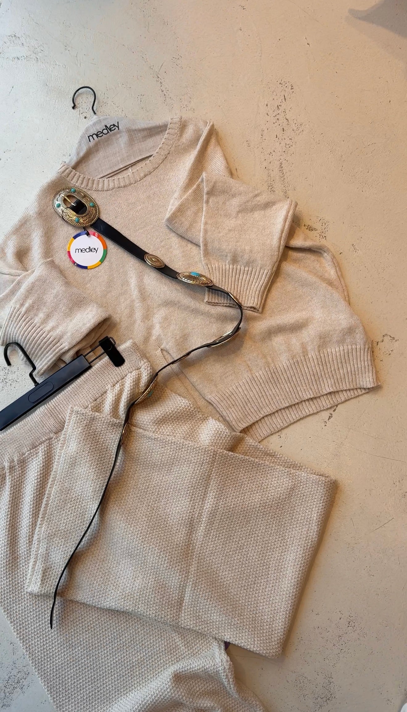 Mohair Luxe Matching Set  ( without belts )