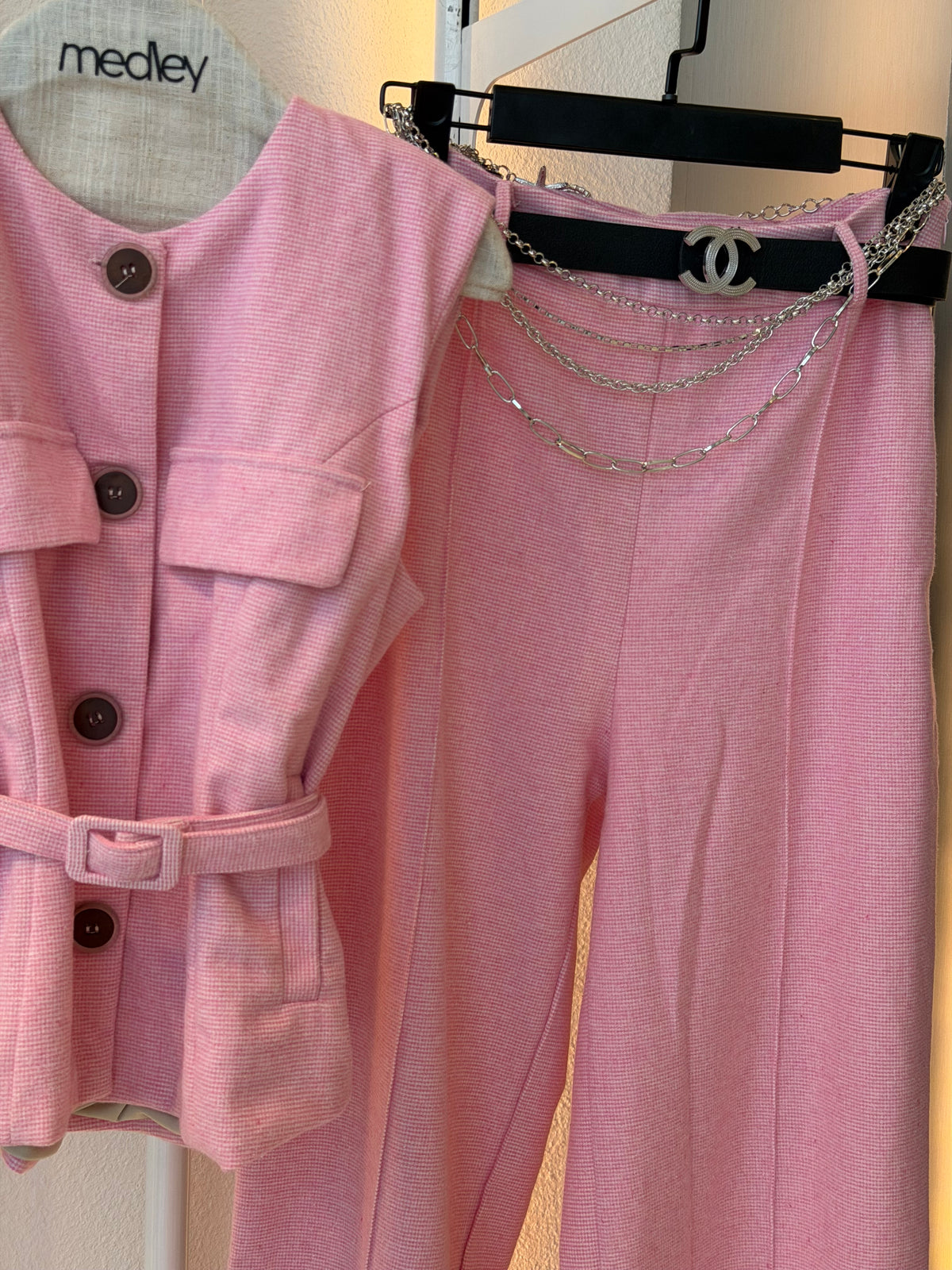 Luna Sleeveless Vest (Pink)