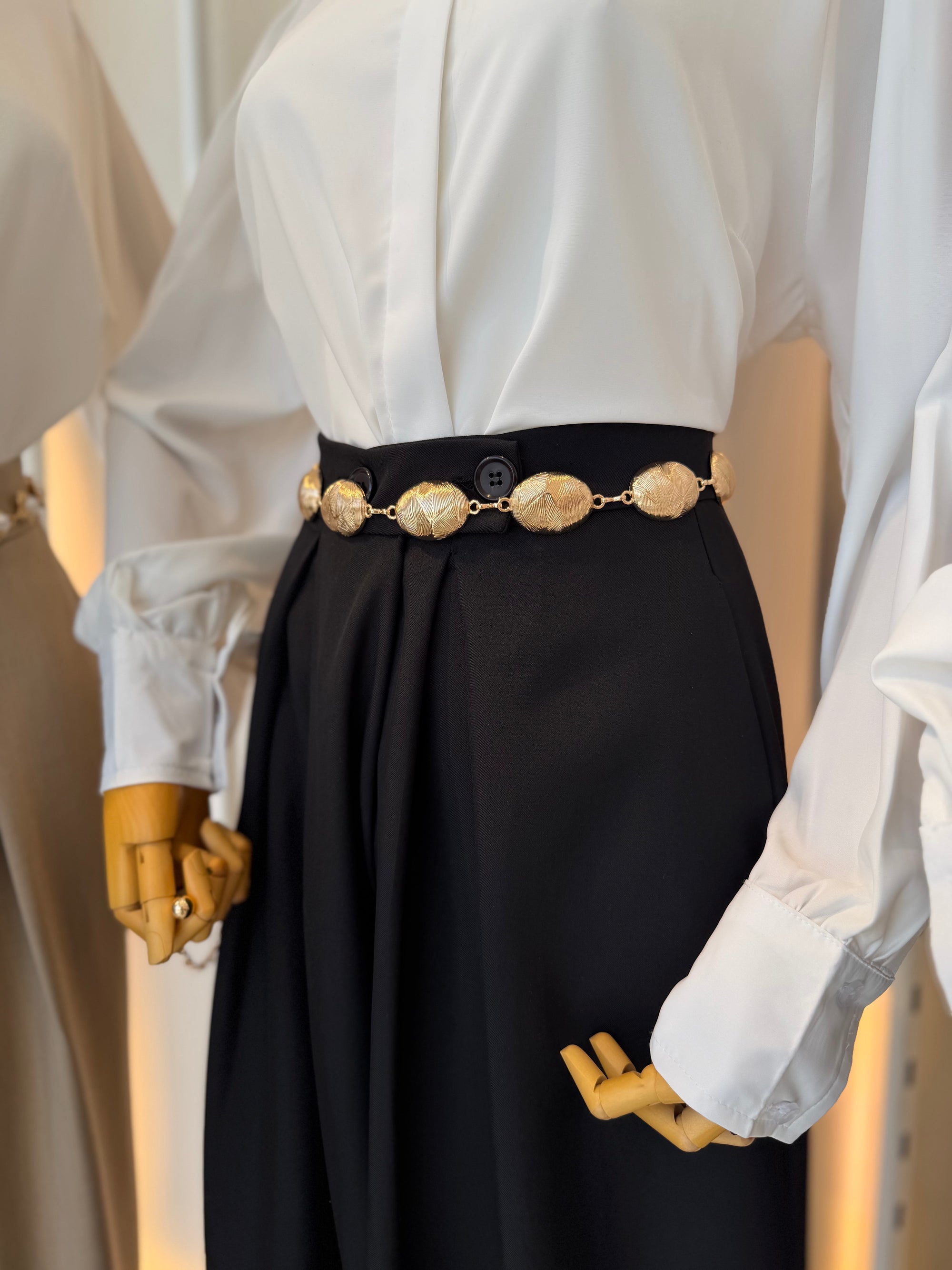 Iconic Classic Wide-Leg Pants