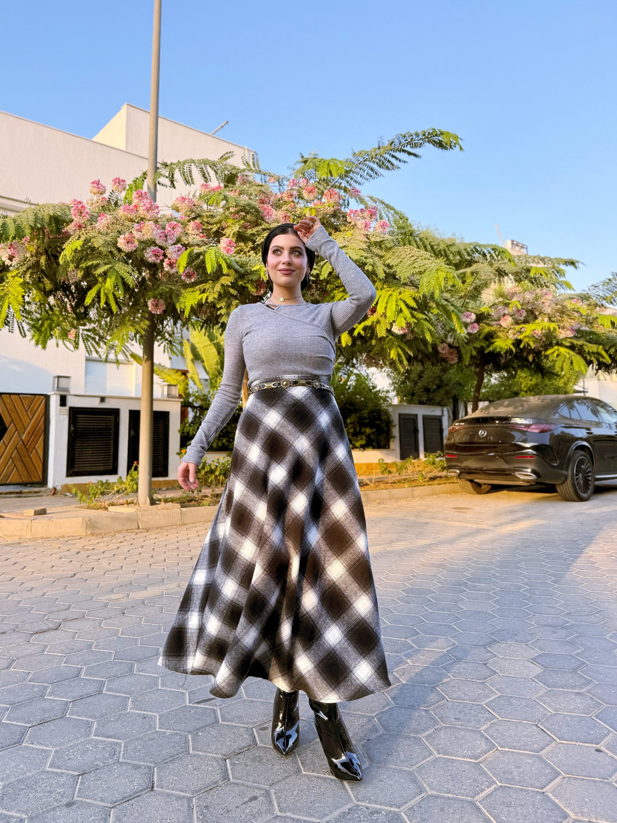Noir Grace Skirt