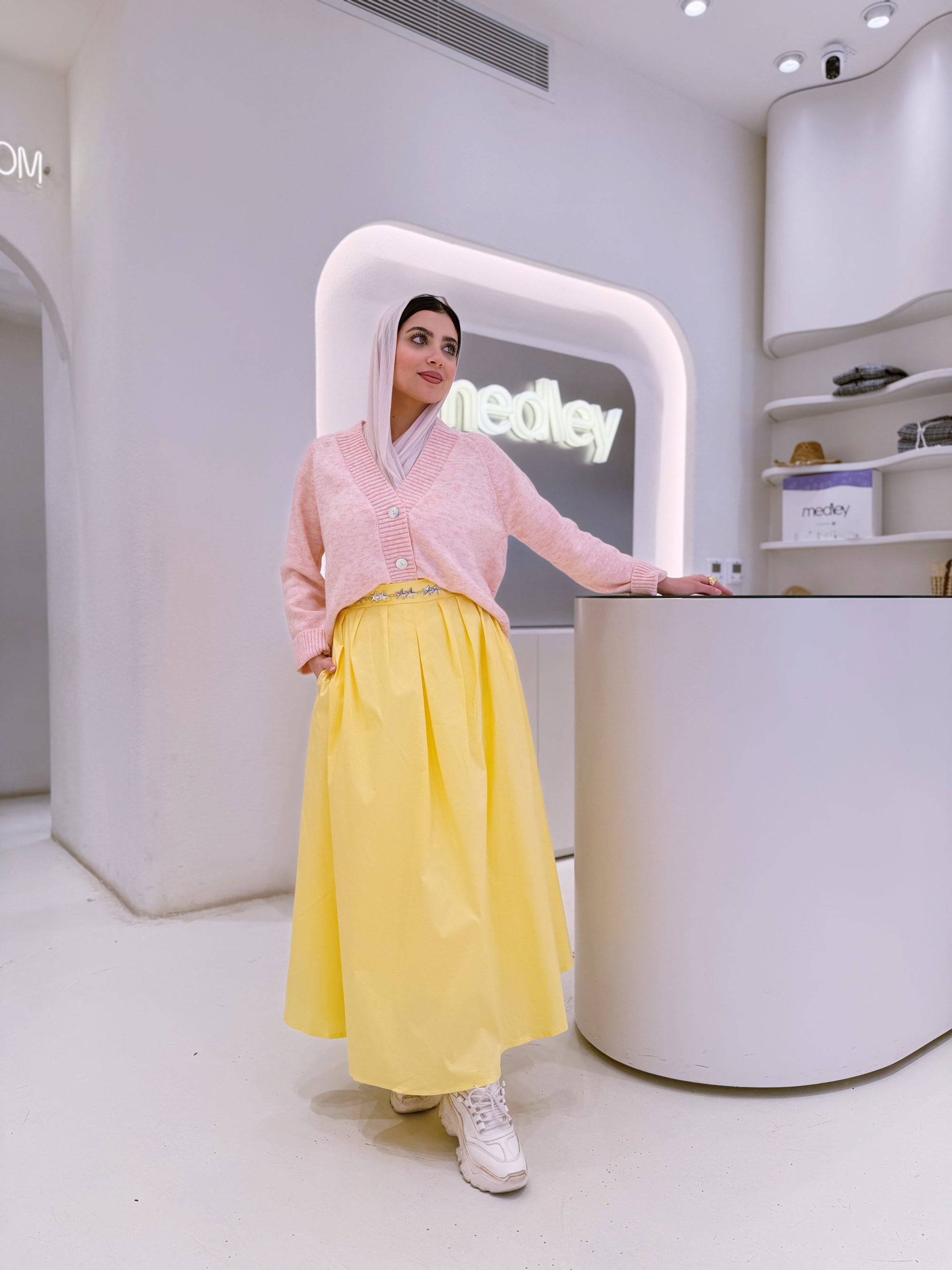 Mohair cardigan ( blush pink )