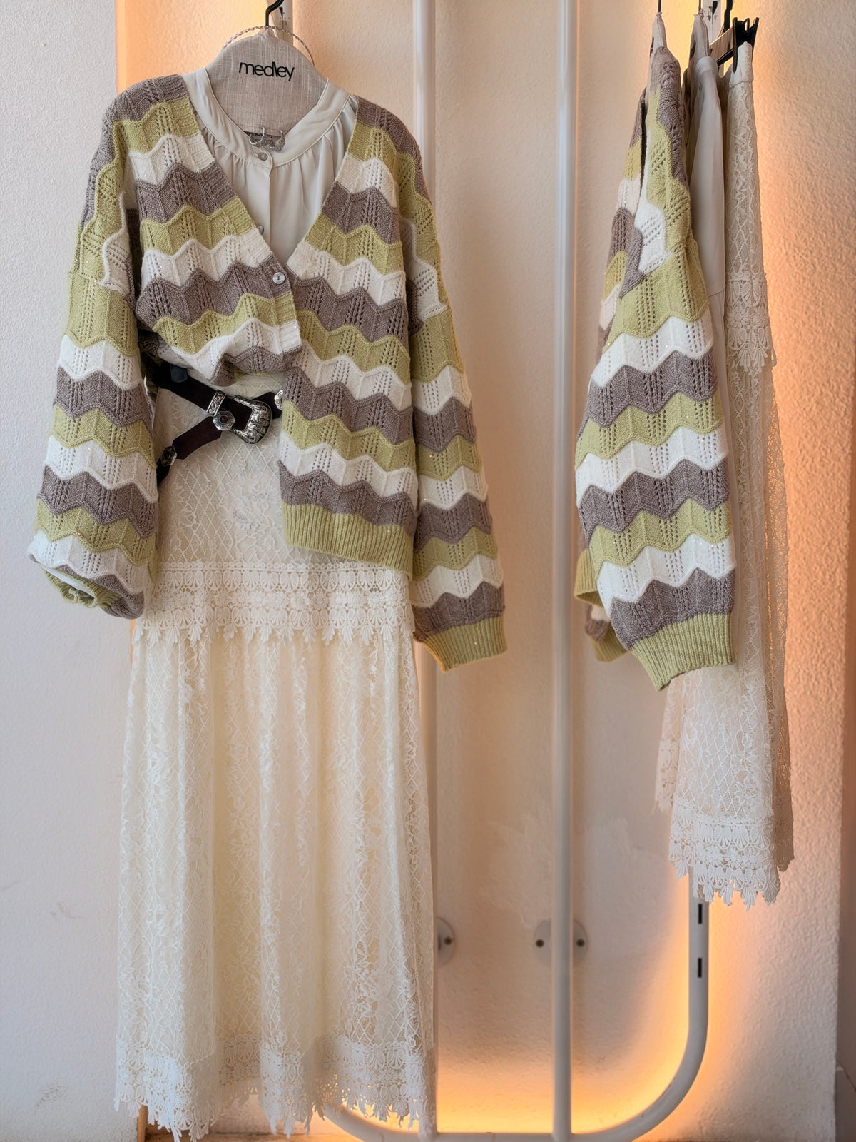 Ivory lace skirt by Medley Fashion, photo 1