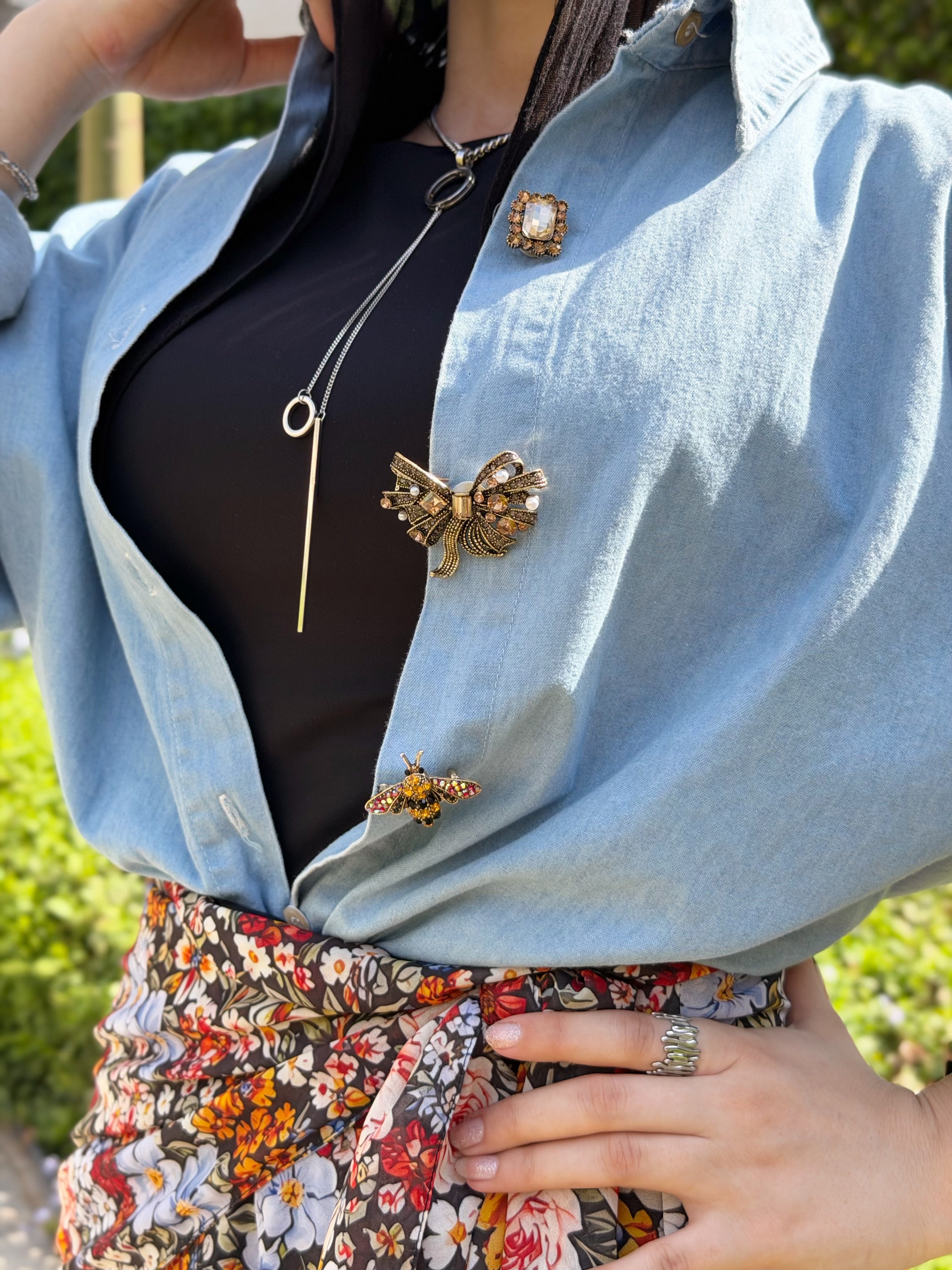 Vintage Brooch |3 Pieces