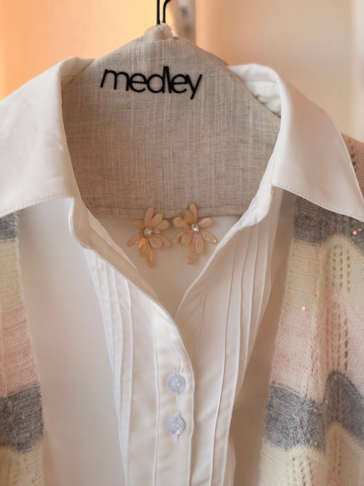 Flower earrings by Medley Fashion, photo 1