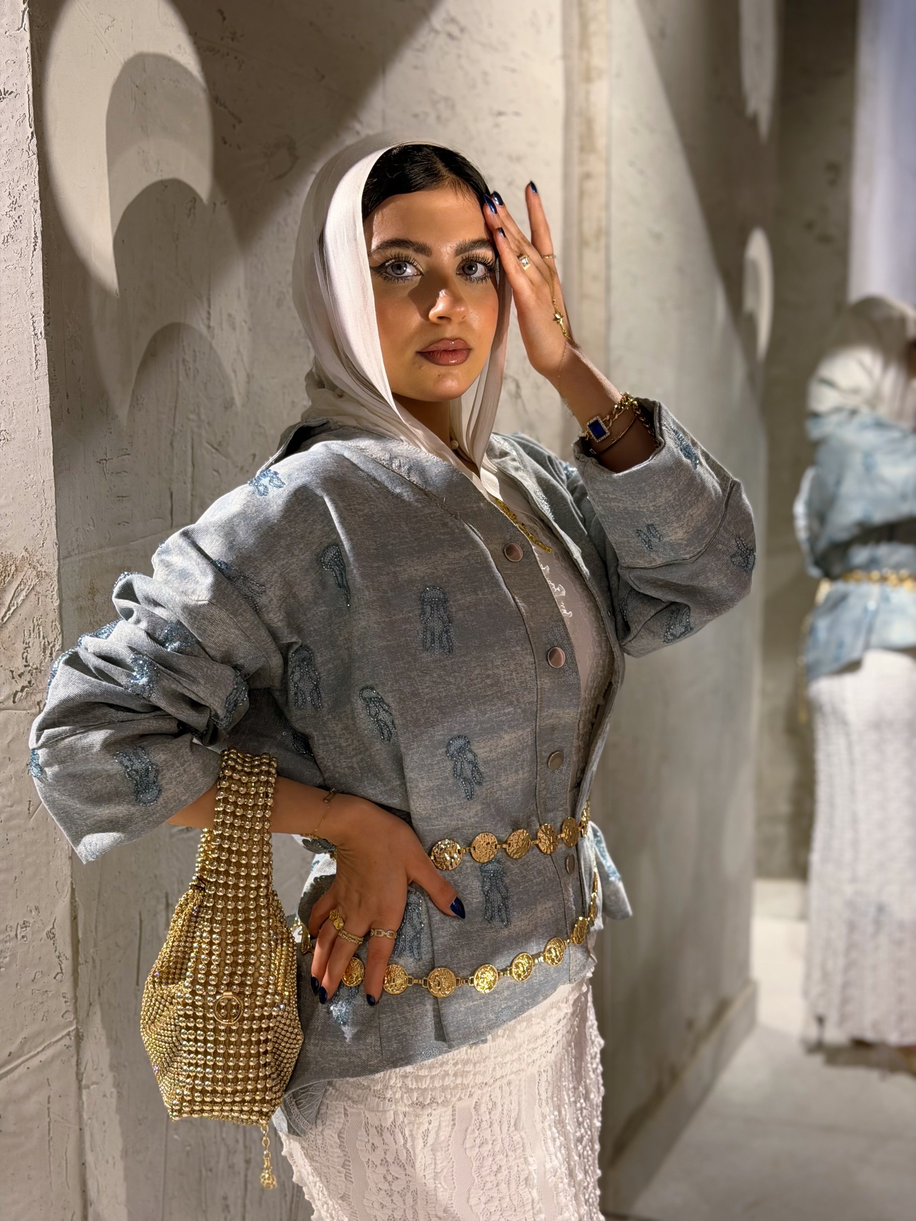 Jellyfish Denim Jacket (ICE)