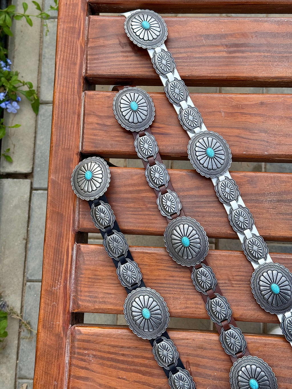 Turquesa Concho Belt 🌵