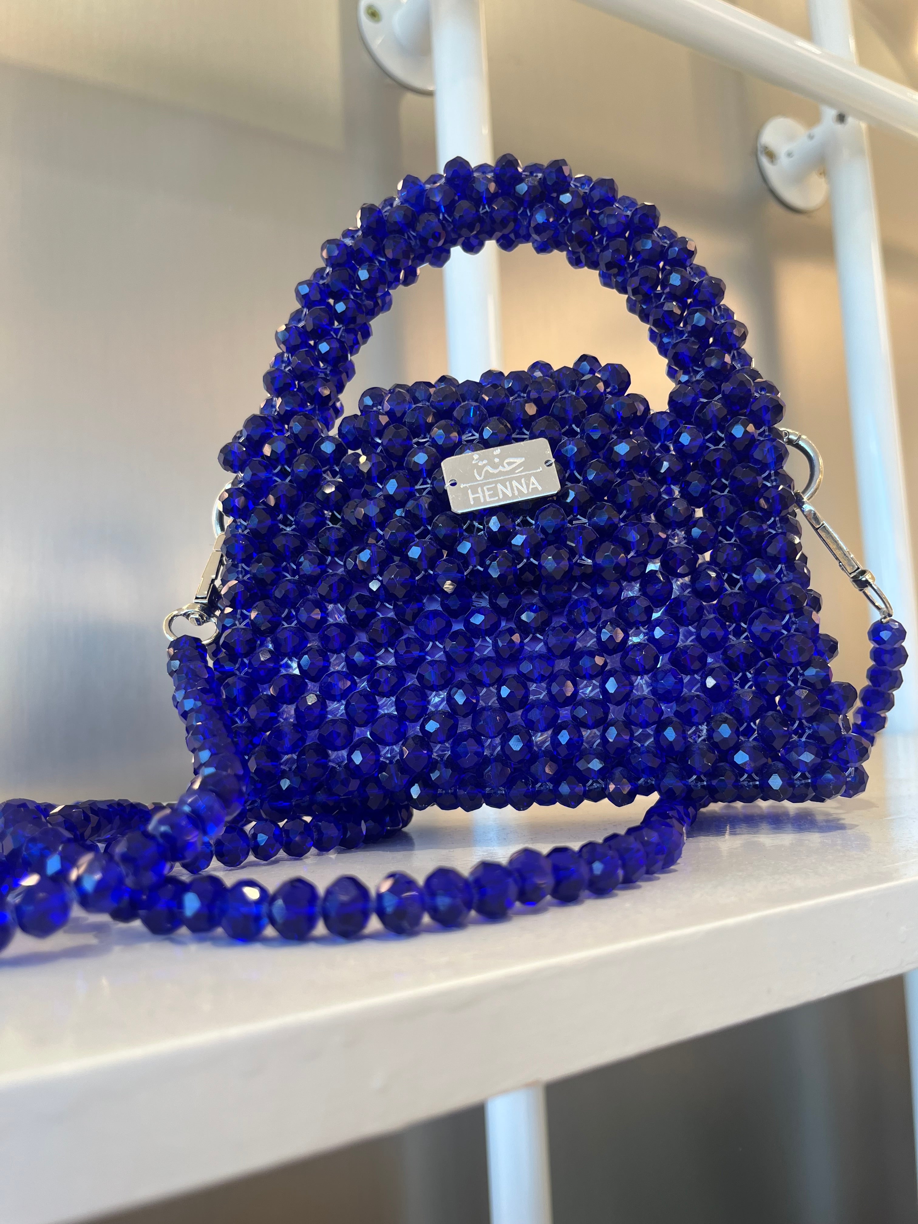Blue Whisper Handbag