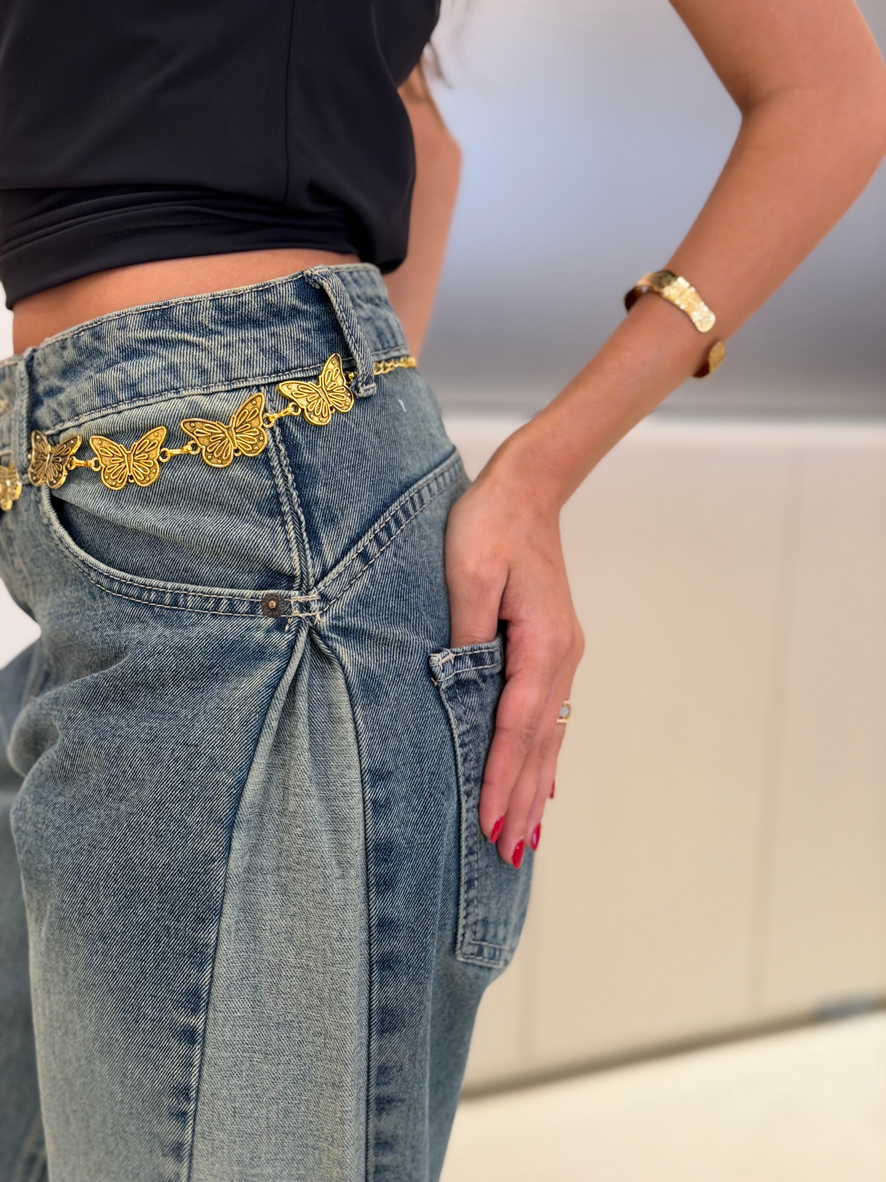 Butterfly Chain Belt ( oxede )