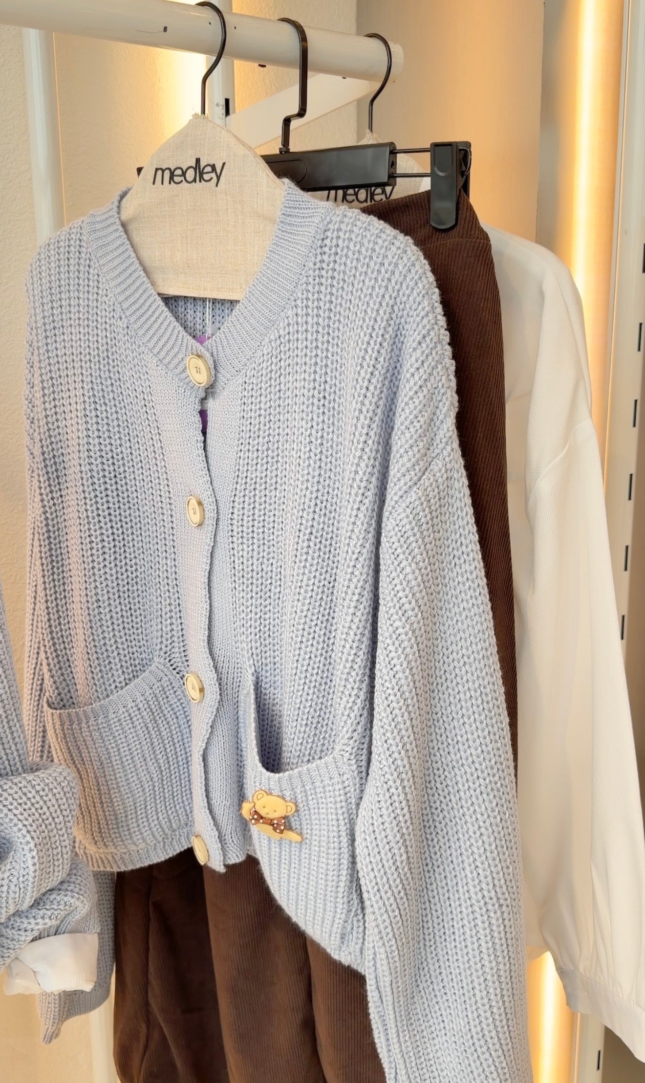 Cute teddy cardigan
