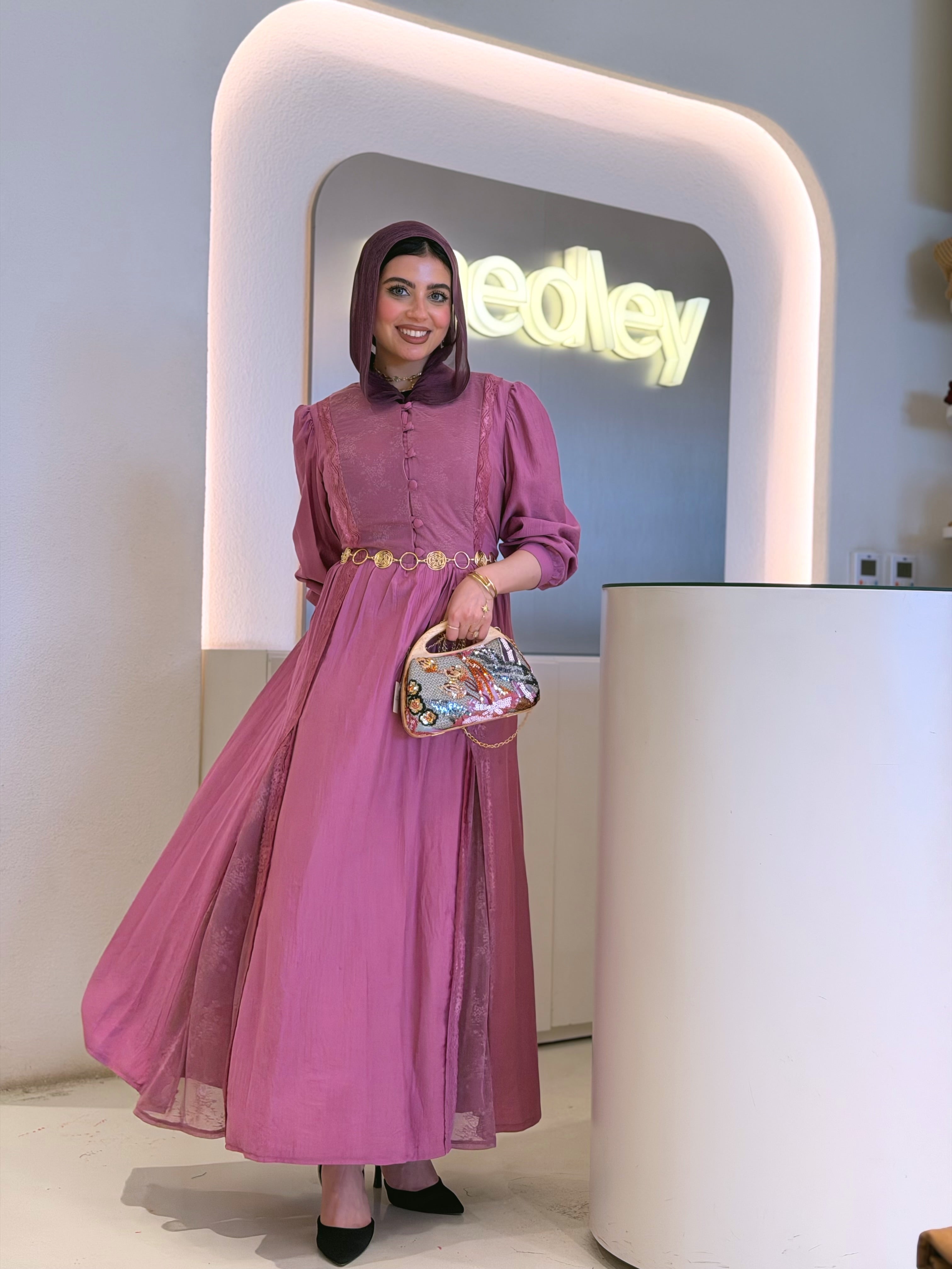Cinderella’s Summer dress (Berry Mauve)