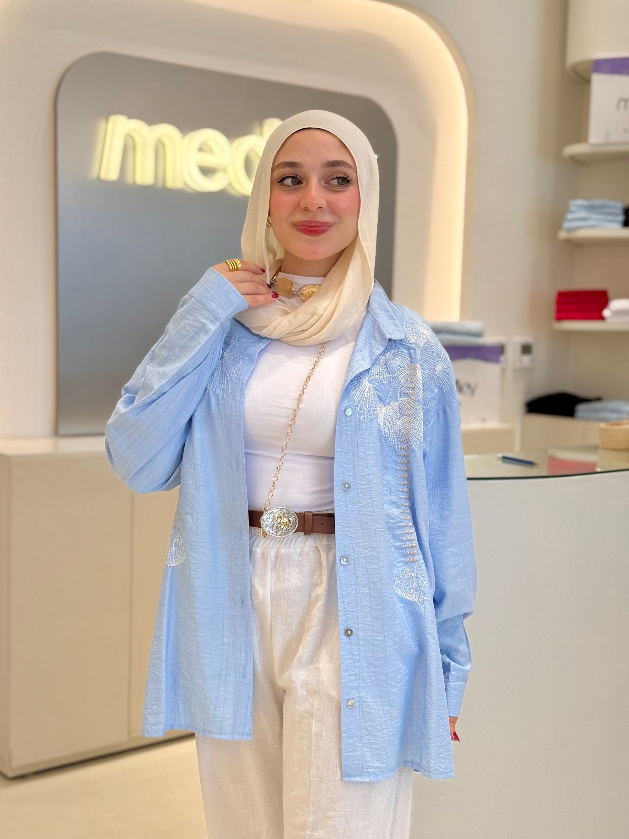 Island blouse in bb blouse