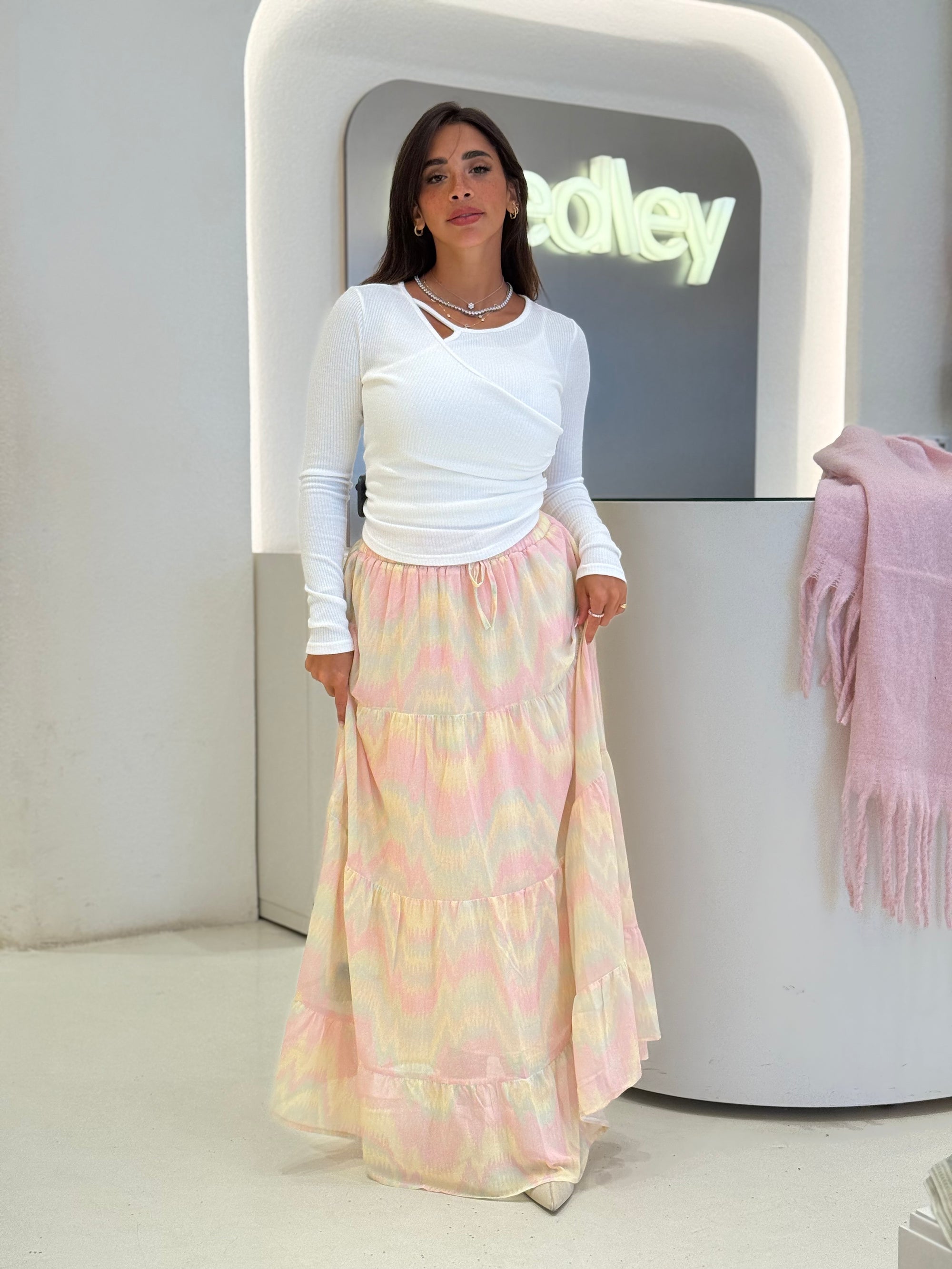 Sunset Bloom Skirt