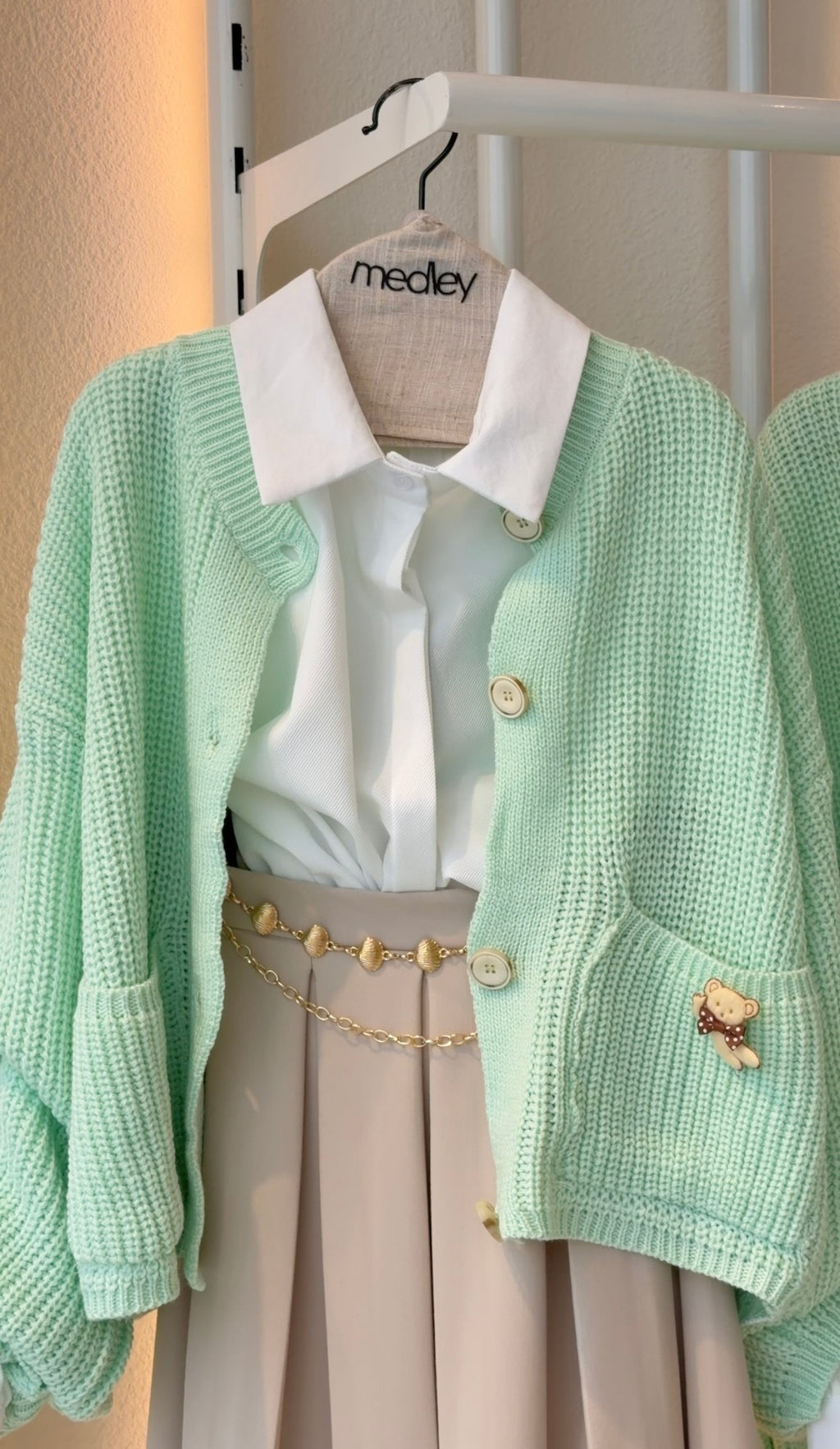 Cute teddy cardigan