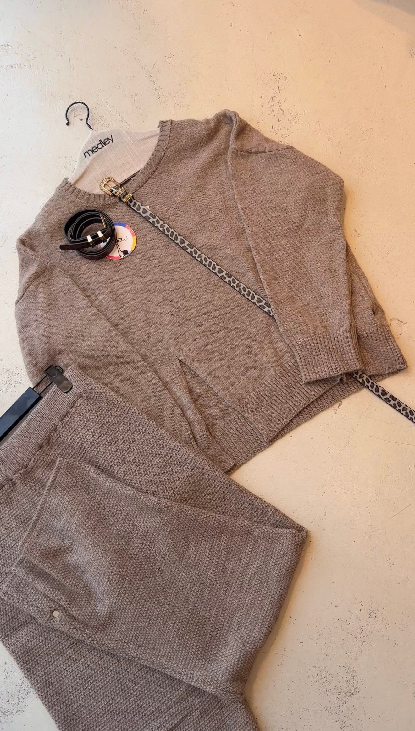 Mohair Luxe Matching Set  ( without belts )