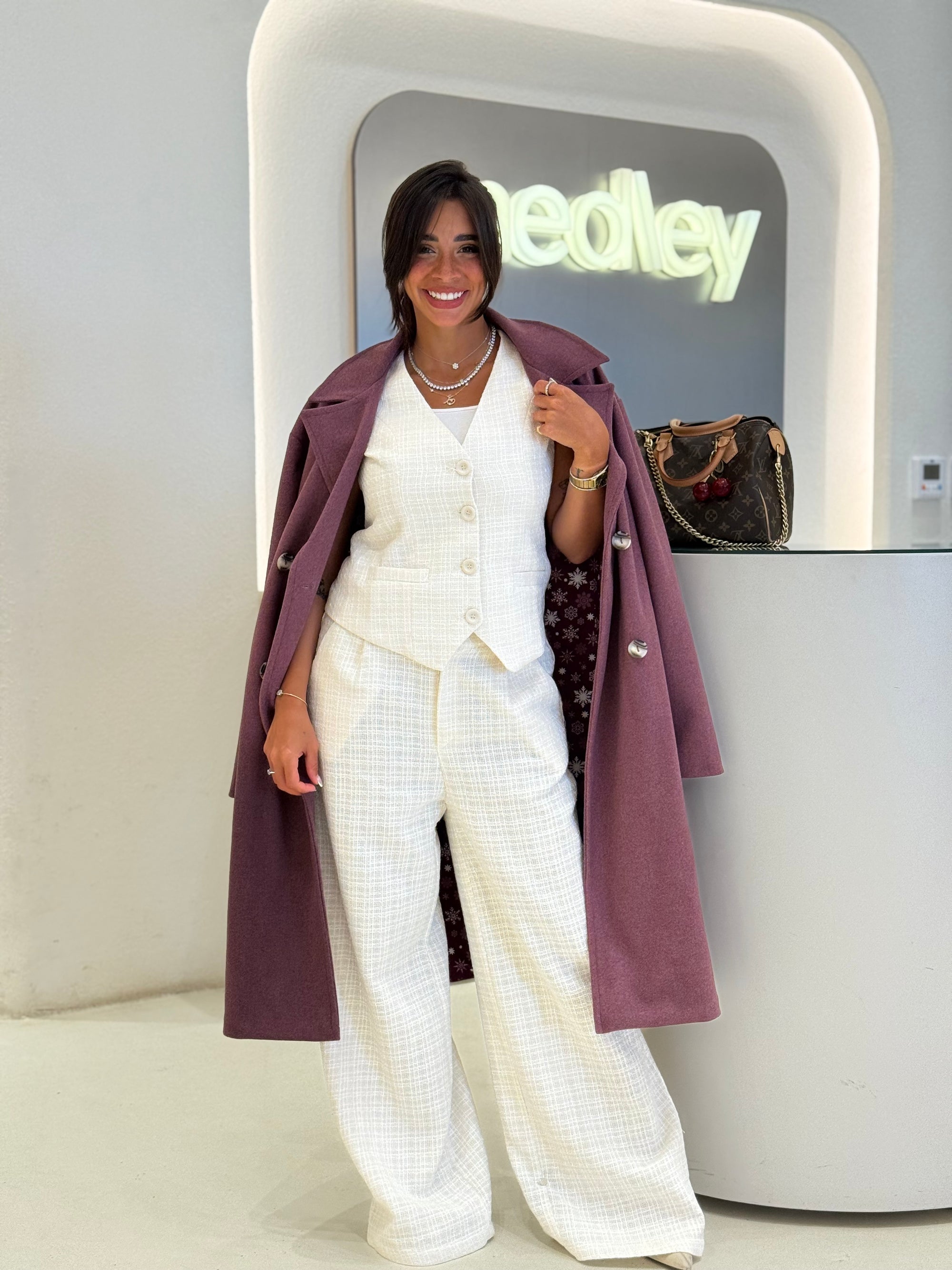 Mulberry Charm Coat