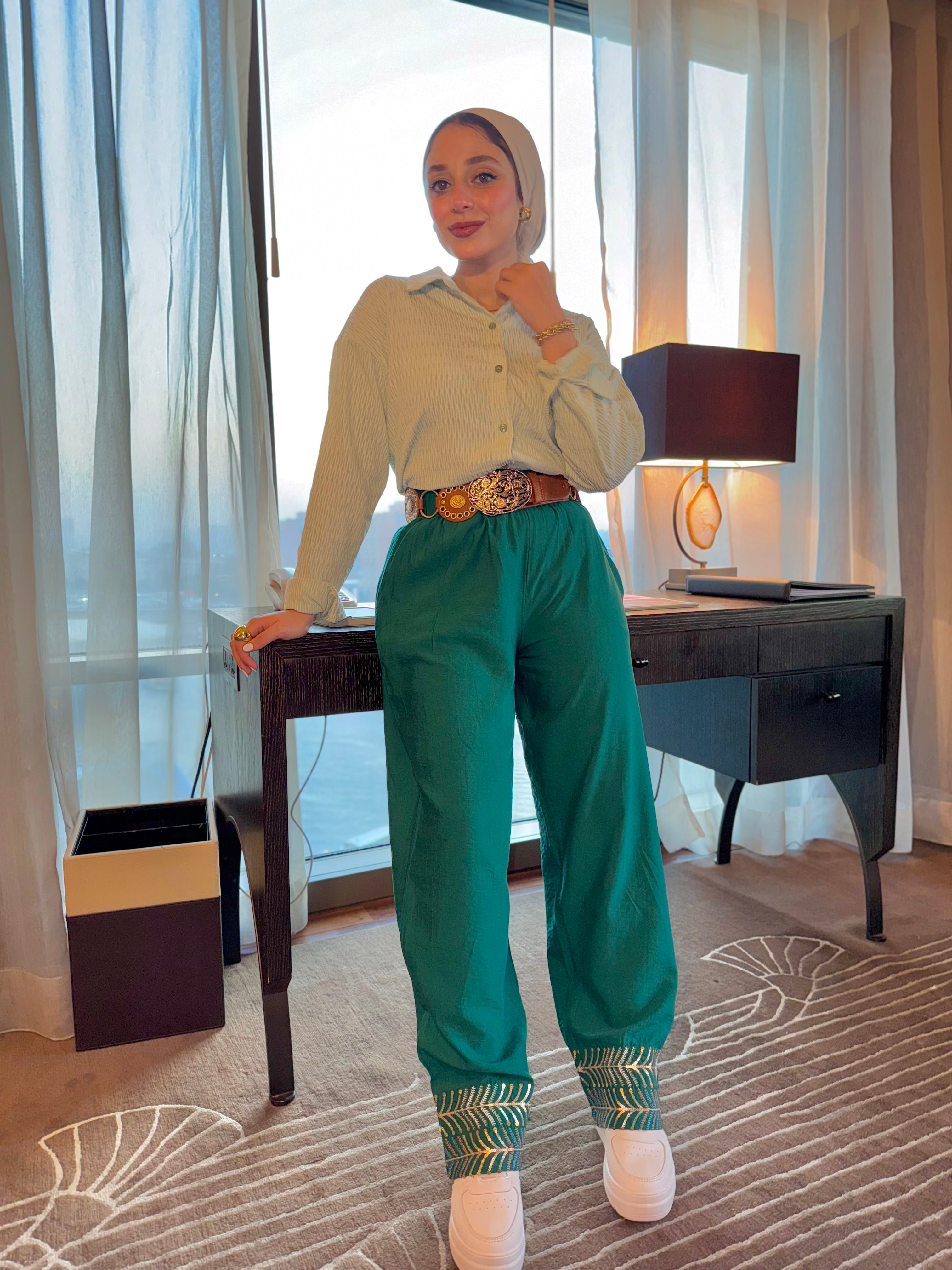 Indian golden pants