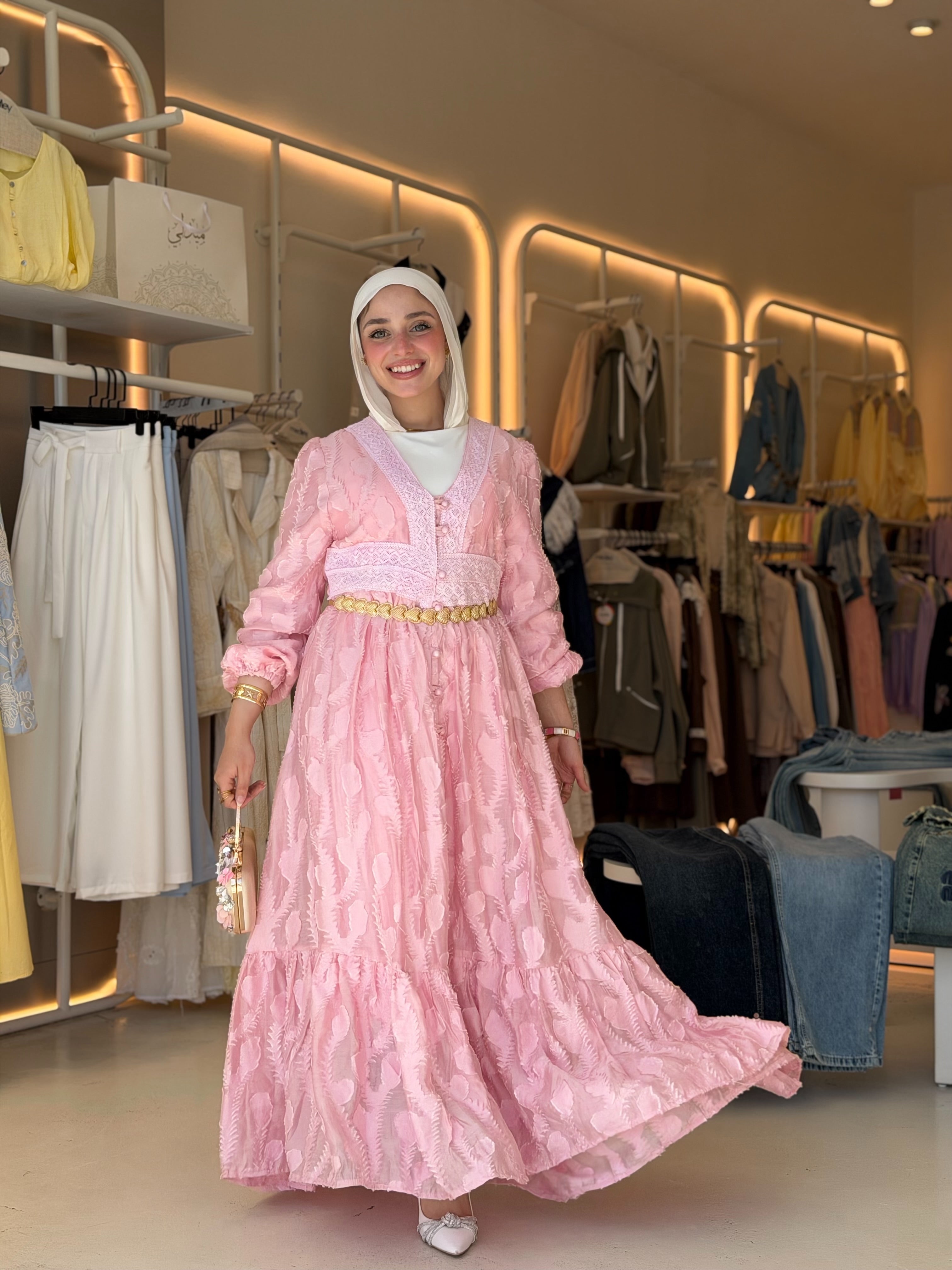 Fleuré Dress ( pink )